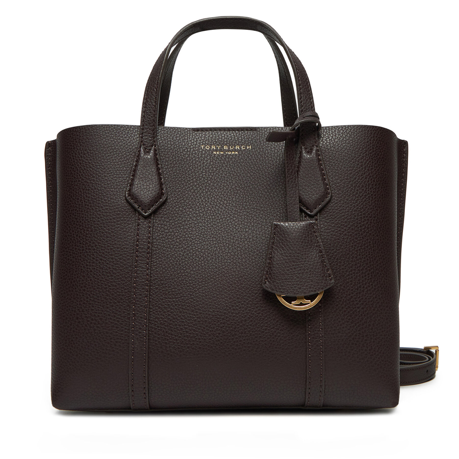 Damska Torebka Tory Burch Brązowy Perry Triple-Compartment 158532