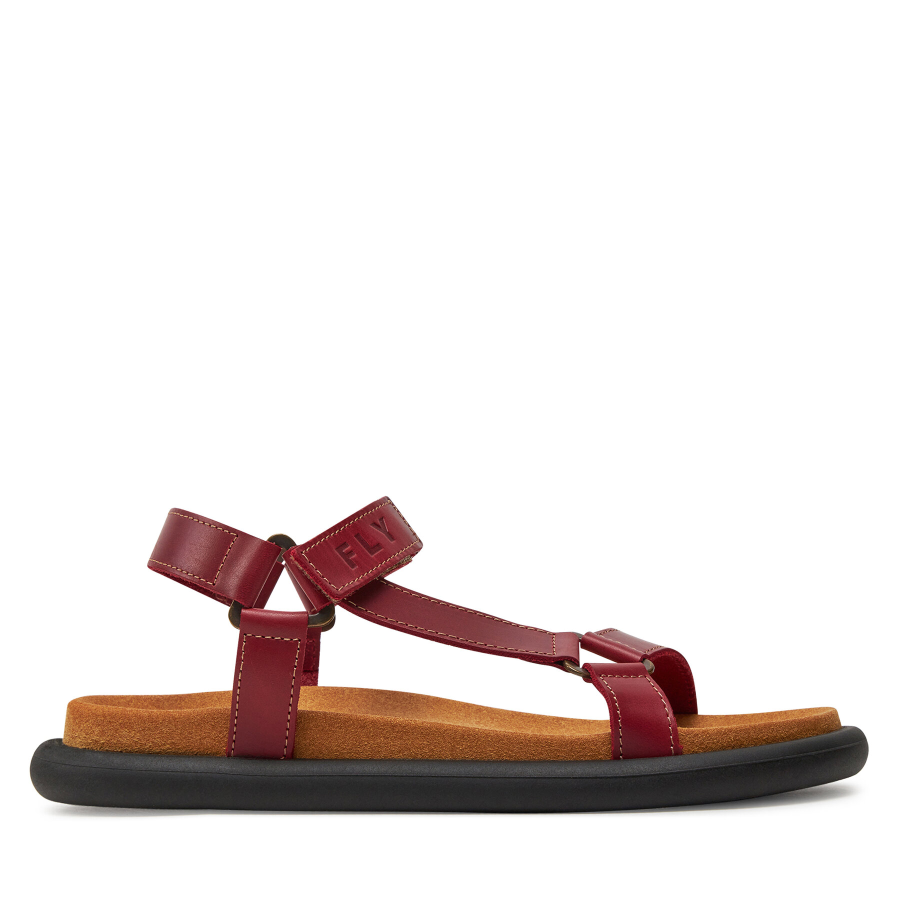 Sandalias Fly London Pochfly P145069001 Rojo