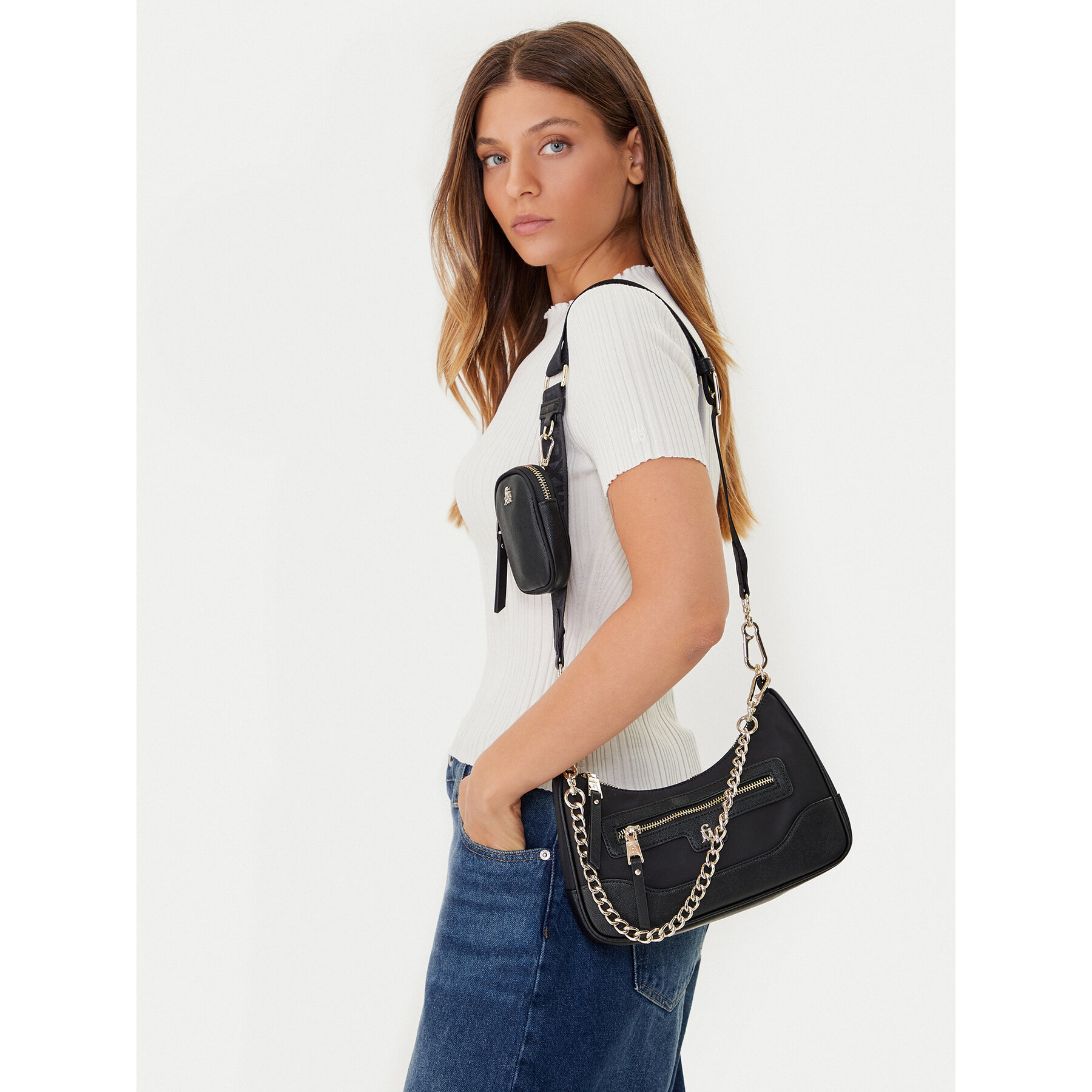 Torbica Steve Madden Bgreed SM13001829 Crna