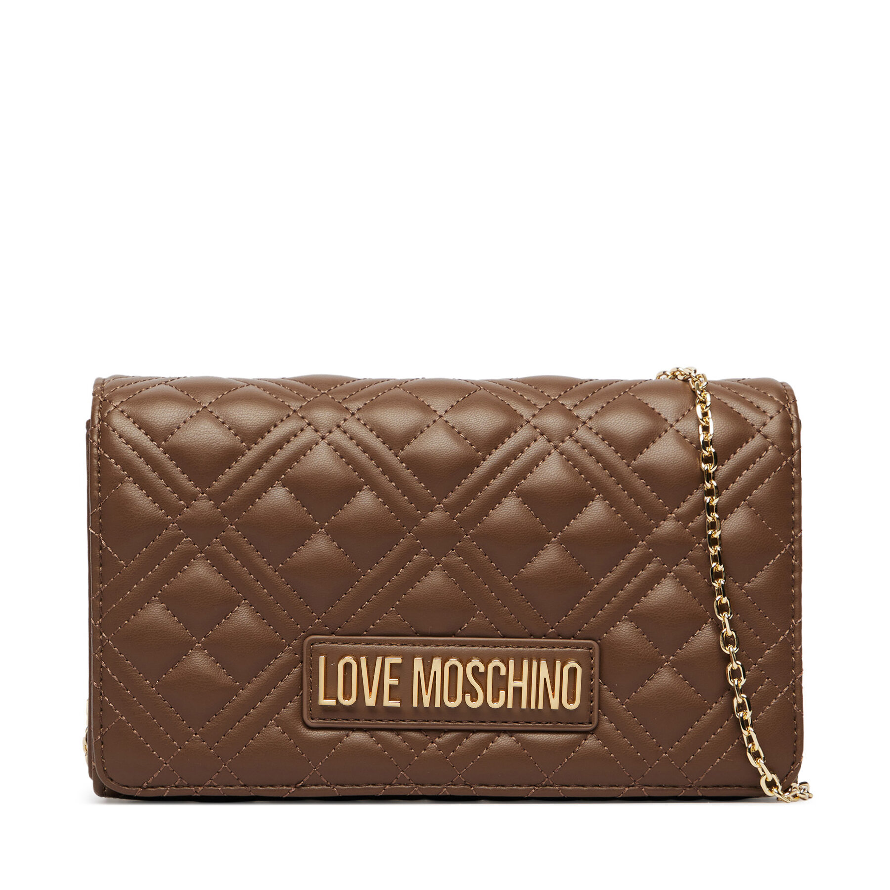 Geantă LOVE MOSCHINO JC4079PP0PLA0203 Maro