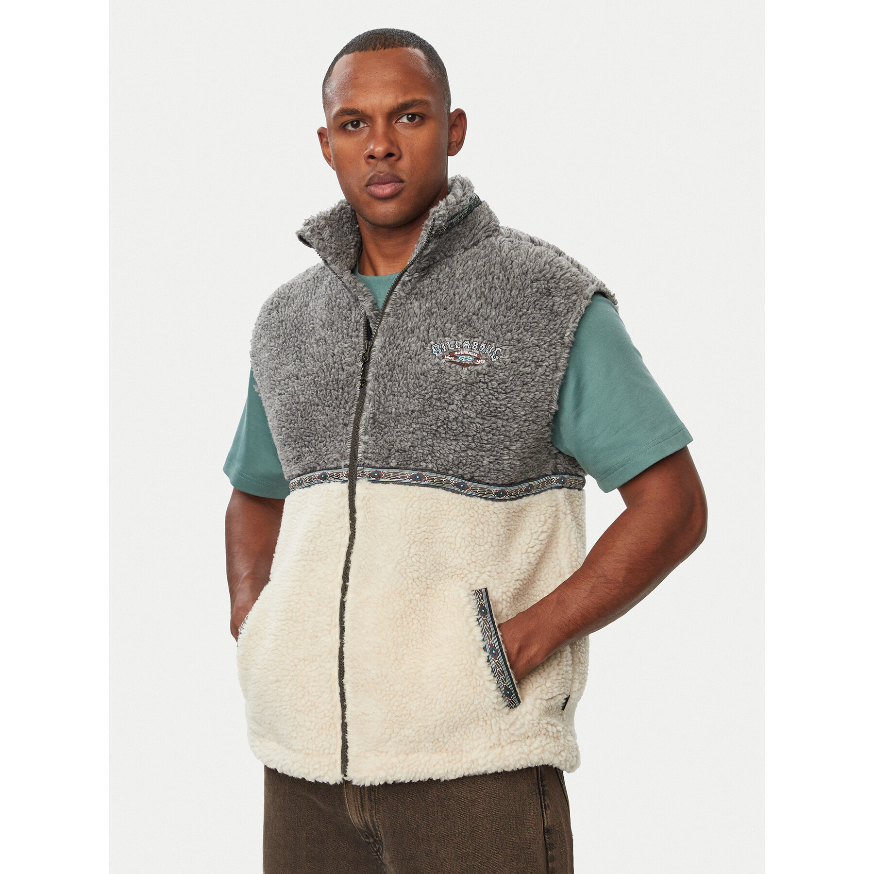 Billabong Bodywarmer EBYPF03002 Dunkelgrau Regular Fit