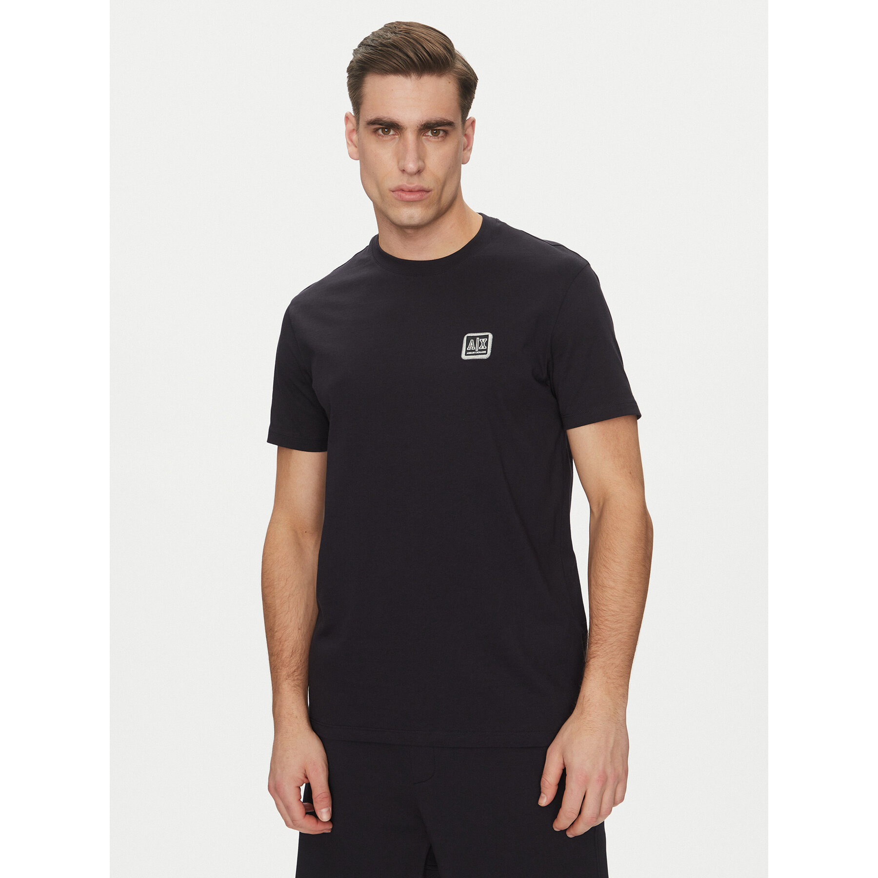 Armani Exchange T-Shirt XM000546 AF10361 UB101 Σκούρο μπλε Regular Fit