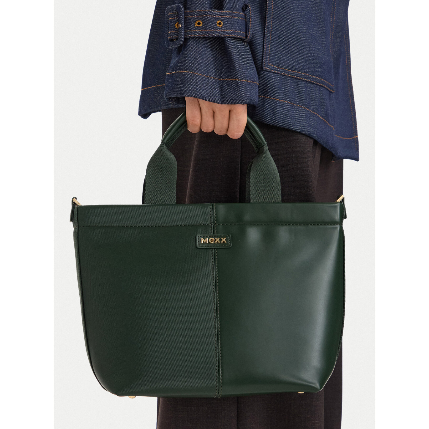 Geantă MEXX CEO-MEXX-S-013-10 Verde închis
