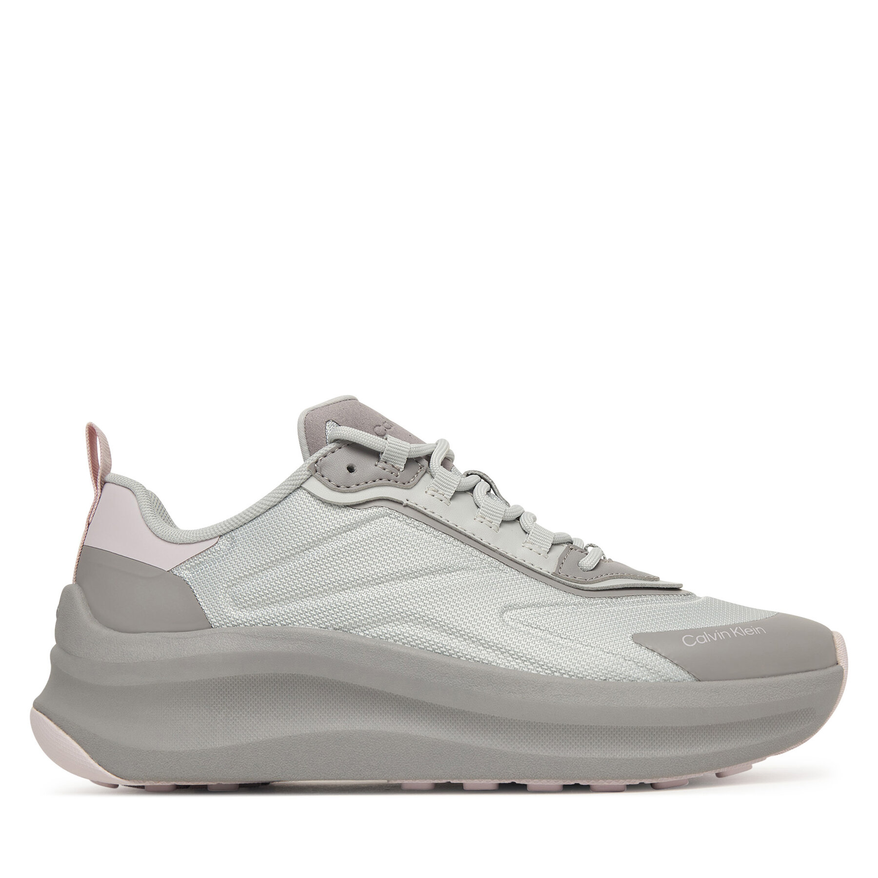 Sneakers Calvin Klein Chunky Runner Laceup Hf Blst Ny HW0HW03111 Gri