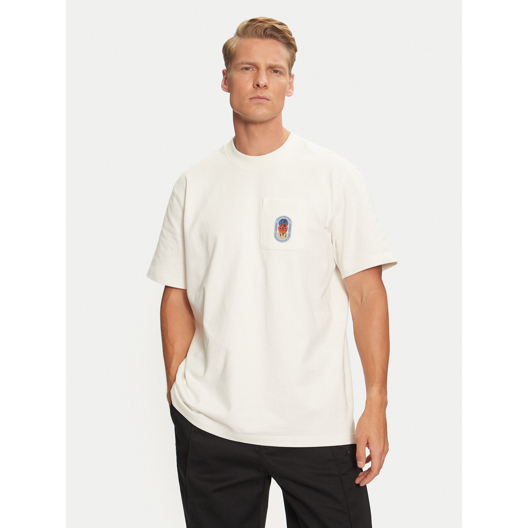 adidas Póló OLPC IX6754 Ekru Regular Fit