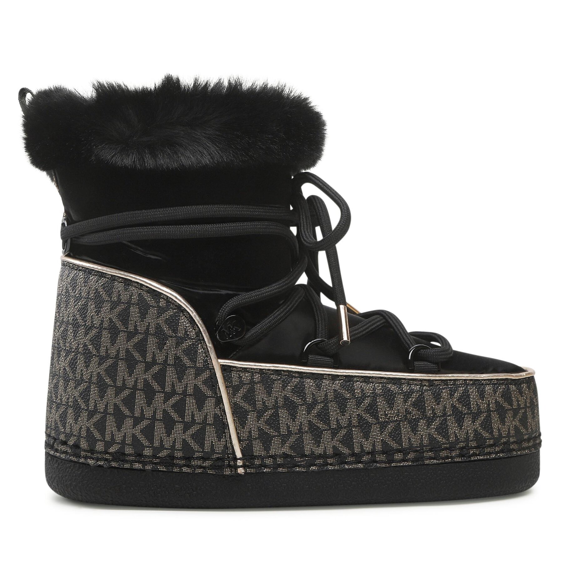 Donna Stivali da neve MICHAEL Michael Kors, Taglia 37, Nero, Zelda Bootie 40F2ZMFE5D, taglia : 37
