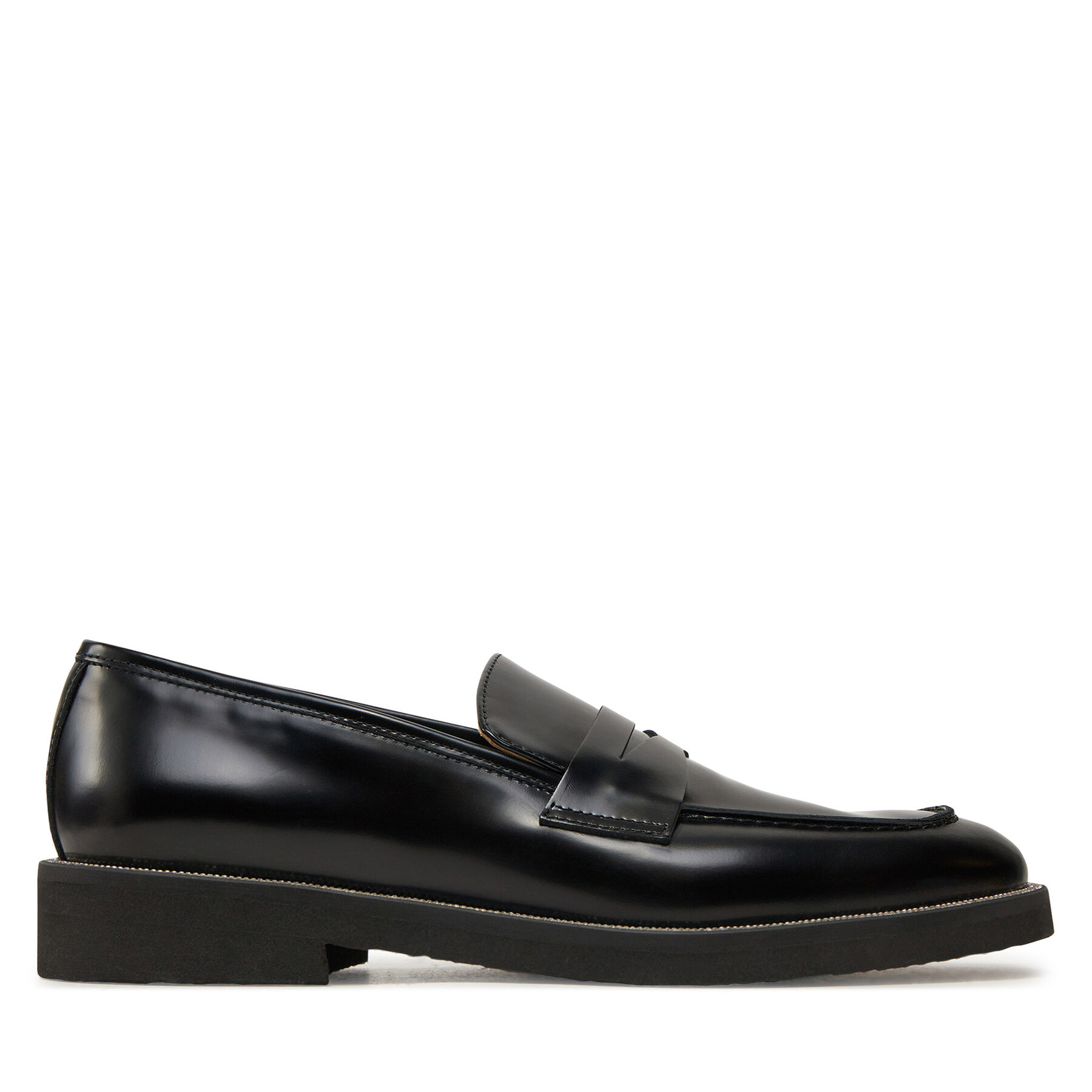 Mokasíny Pollini SA10313G0LTGS000 Čierna