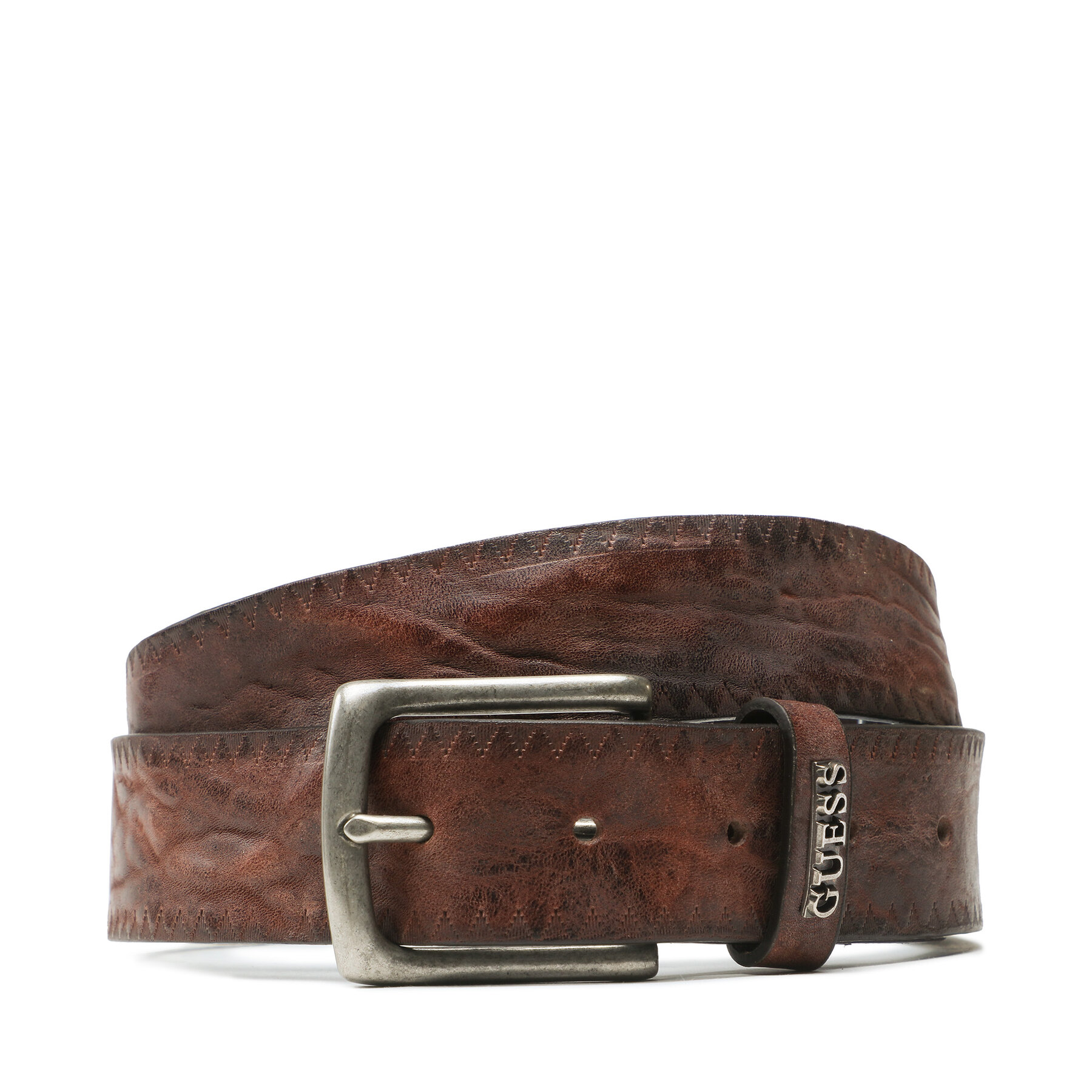 Cintura da uomo Guess M3BZ27 L0TP0 Marrone