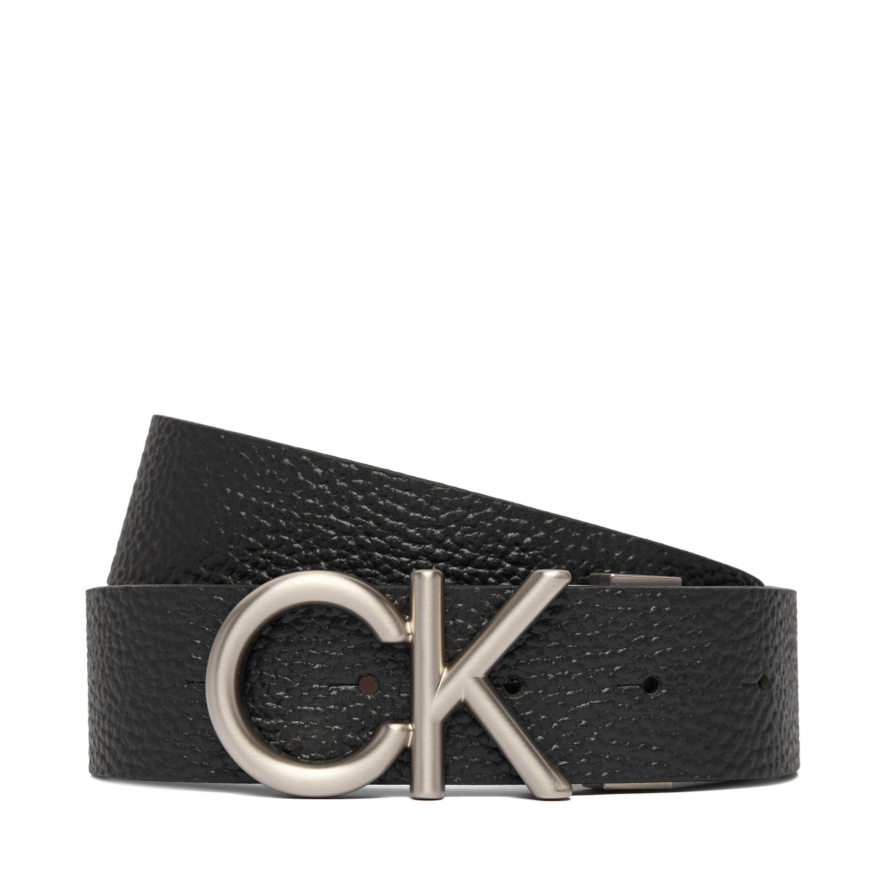 Cintura da uomo Calvin Klein Ck Hallmark Logo 35Mm Adj/Rev LV04D7034G Nero