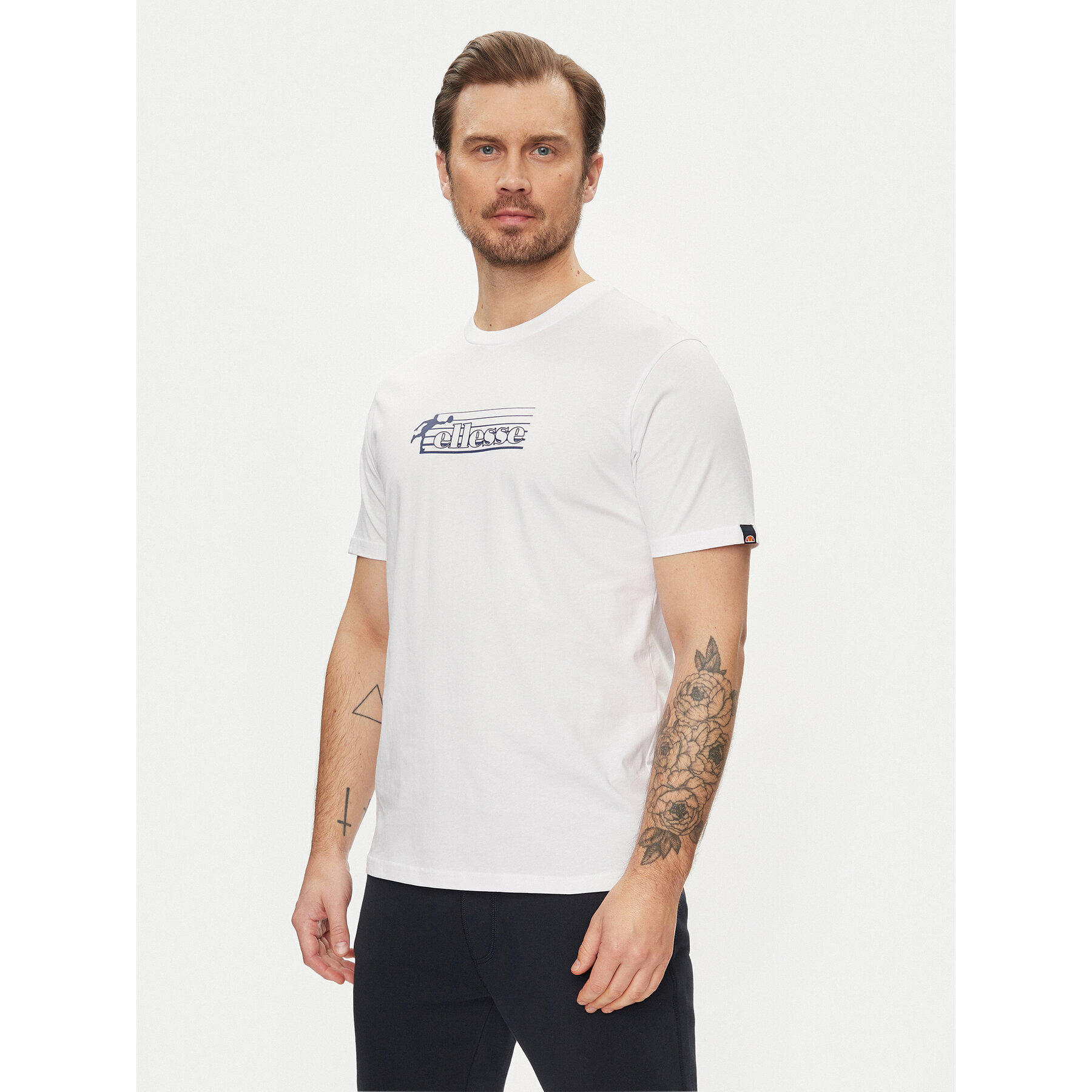 Ellesse T-shirt Compellioni SHV20123 Bianco Regular Fit