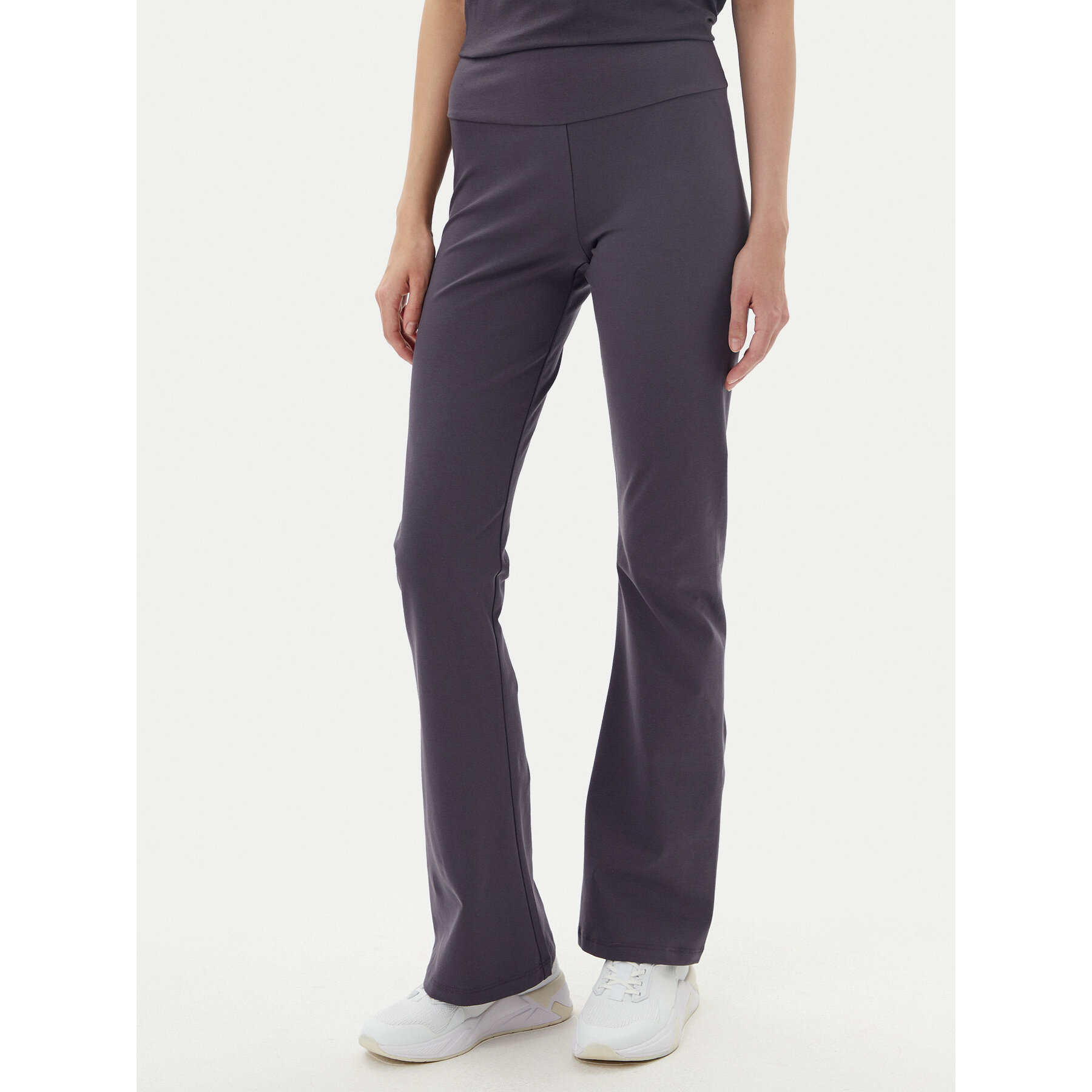 EA7 Emporio Armani Leggings 7W000081 AF12484 U8115 Grau Flare Fit