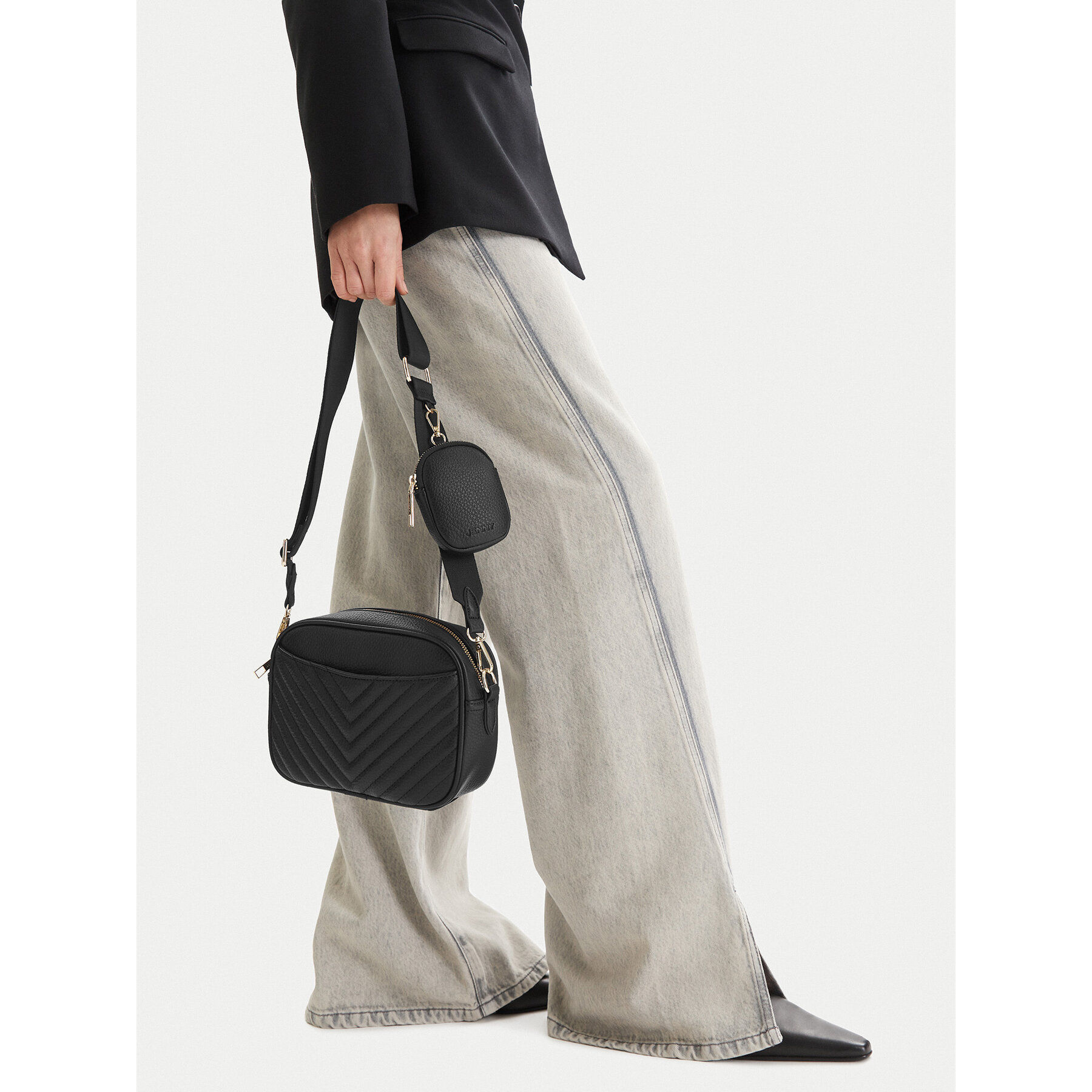 Τσάντα JENNY CEO-JNY-M-025-07 Μαύρο