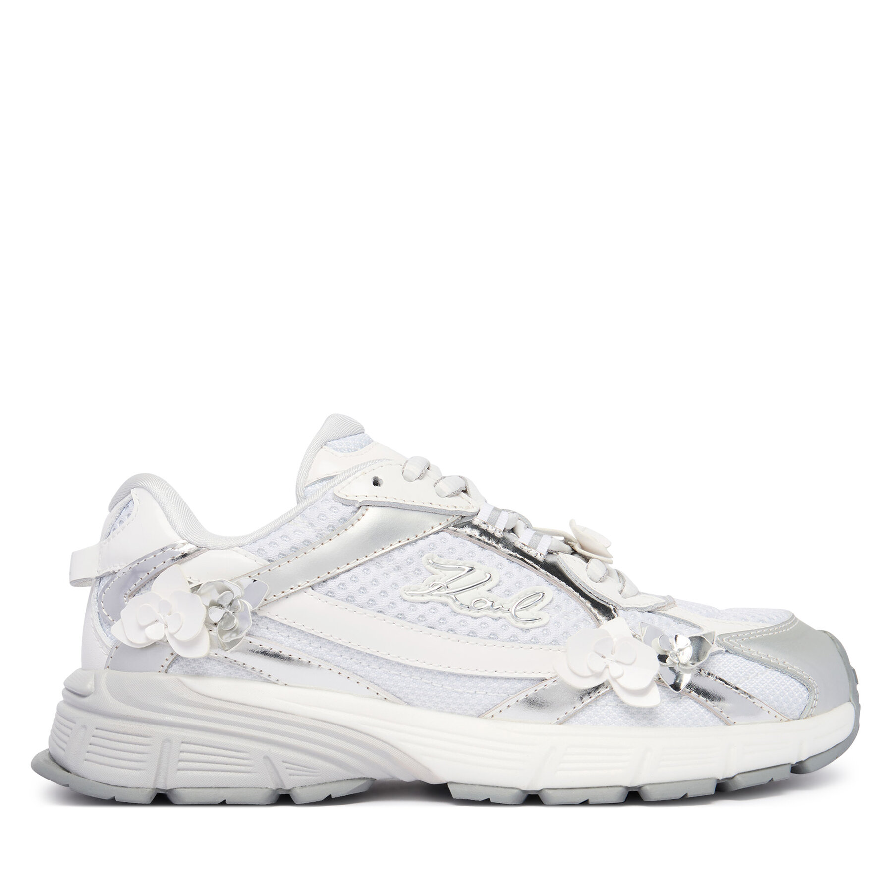 Tenisice KARL LAGERFELD Orion KL65515F Srebrna