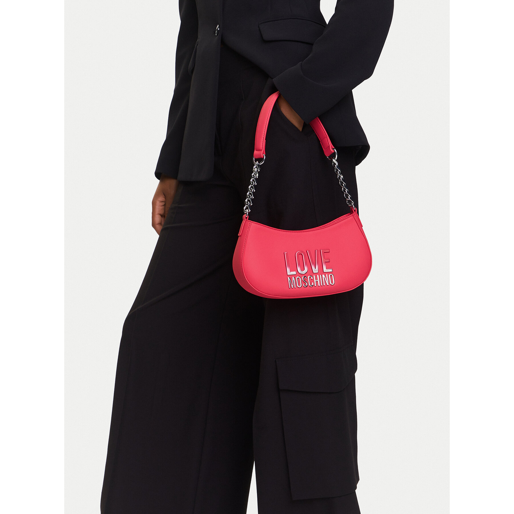 Ročna torba LOVE MOSCHINO JC4256PP0MKD0615 Roza