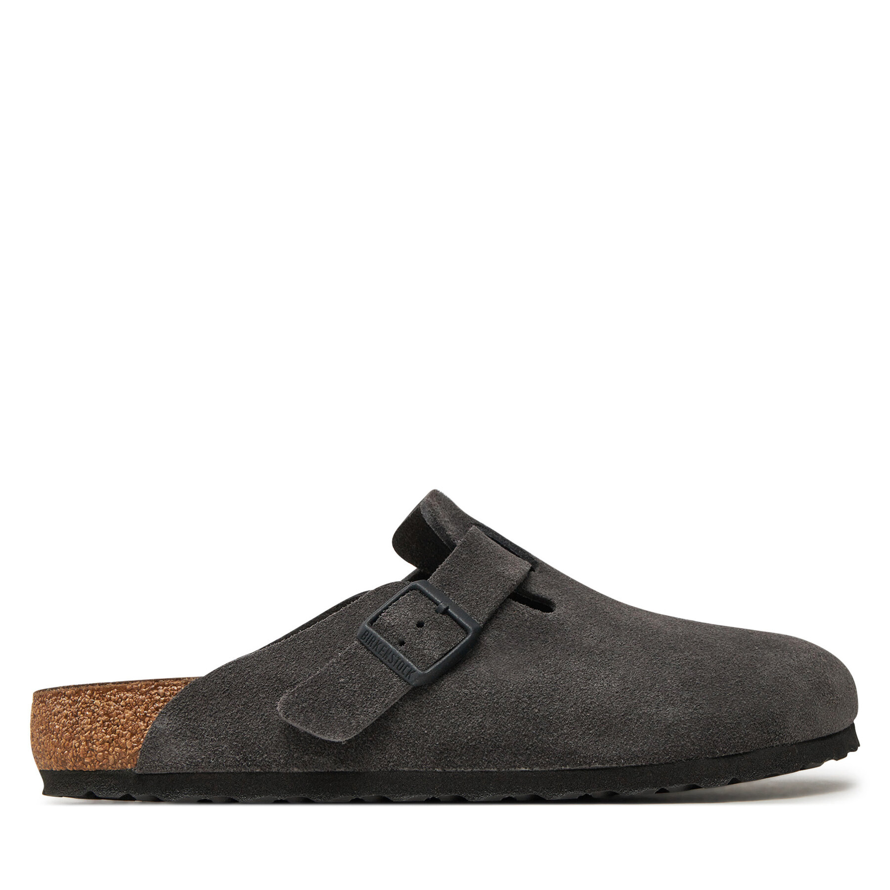 Pánske Šľapky Birkenstock, Rozmer: 45, Sivá, Boston zamsz 1028602