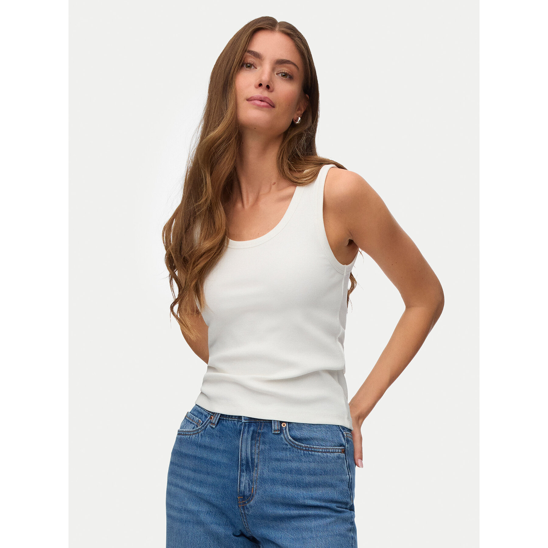 Vero Moda Top Chole 10344951 Bijela Regular Fit