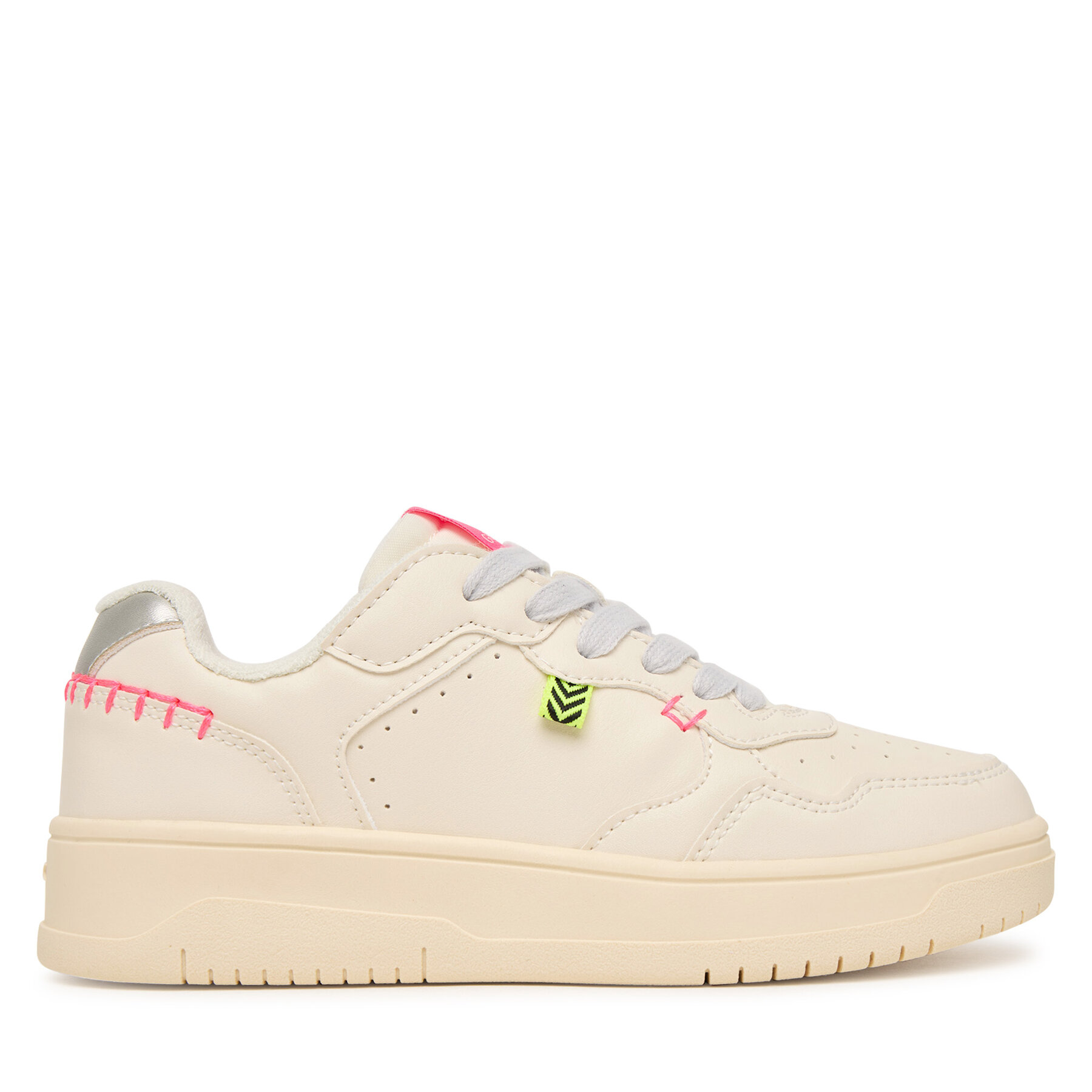 Сникърси Geox J Lestrella Girl J56NLC 000BC C1M1W S Екрю
