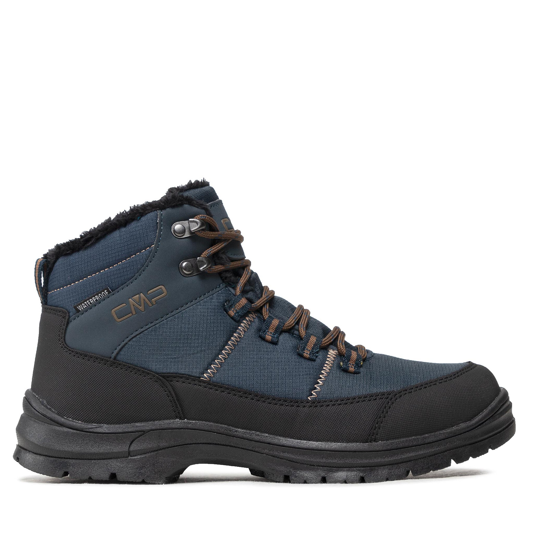 CMP Uomo Scarpe da trekking, Taglia 45, Blu scuro, Annuuk Snow Boot Wp 31Q4957, taglia : 45