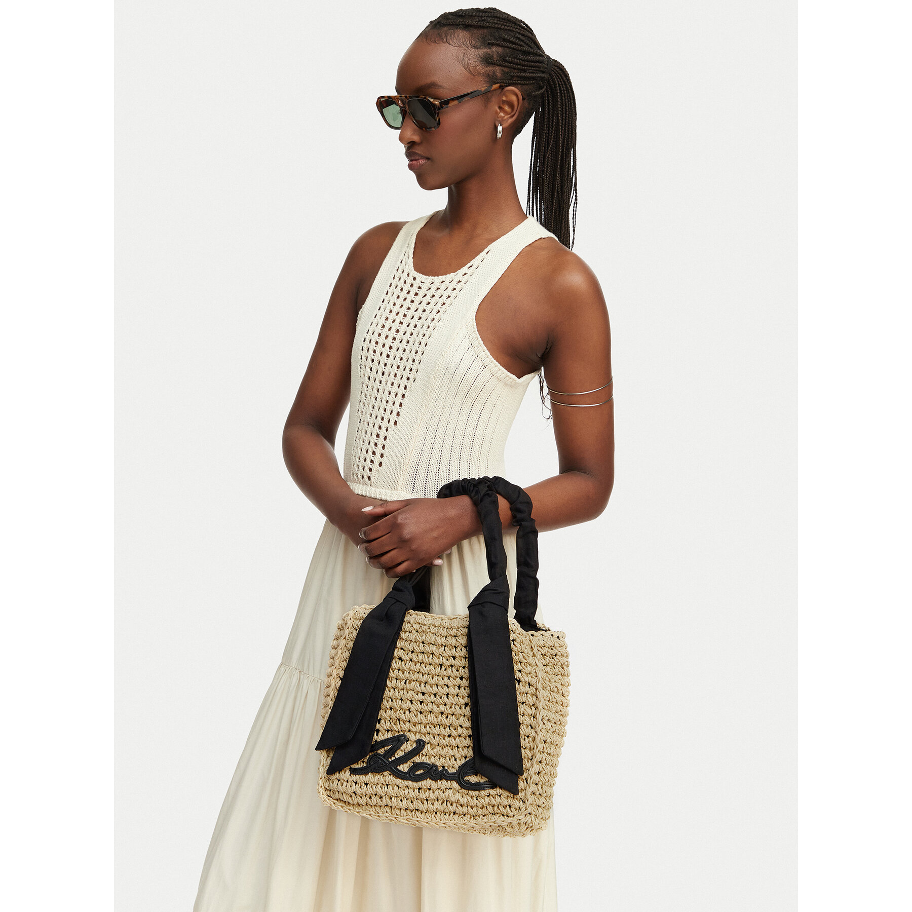 Τσάντα KARL LAGERFELD B2W46073 Μπεζ