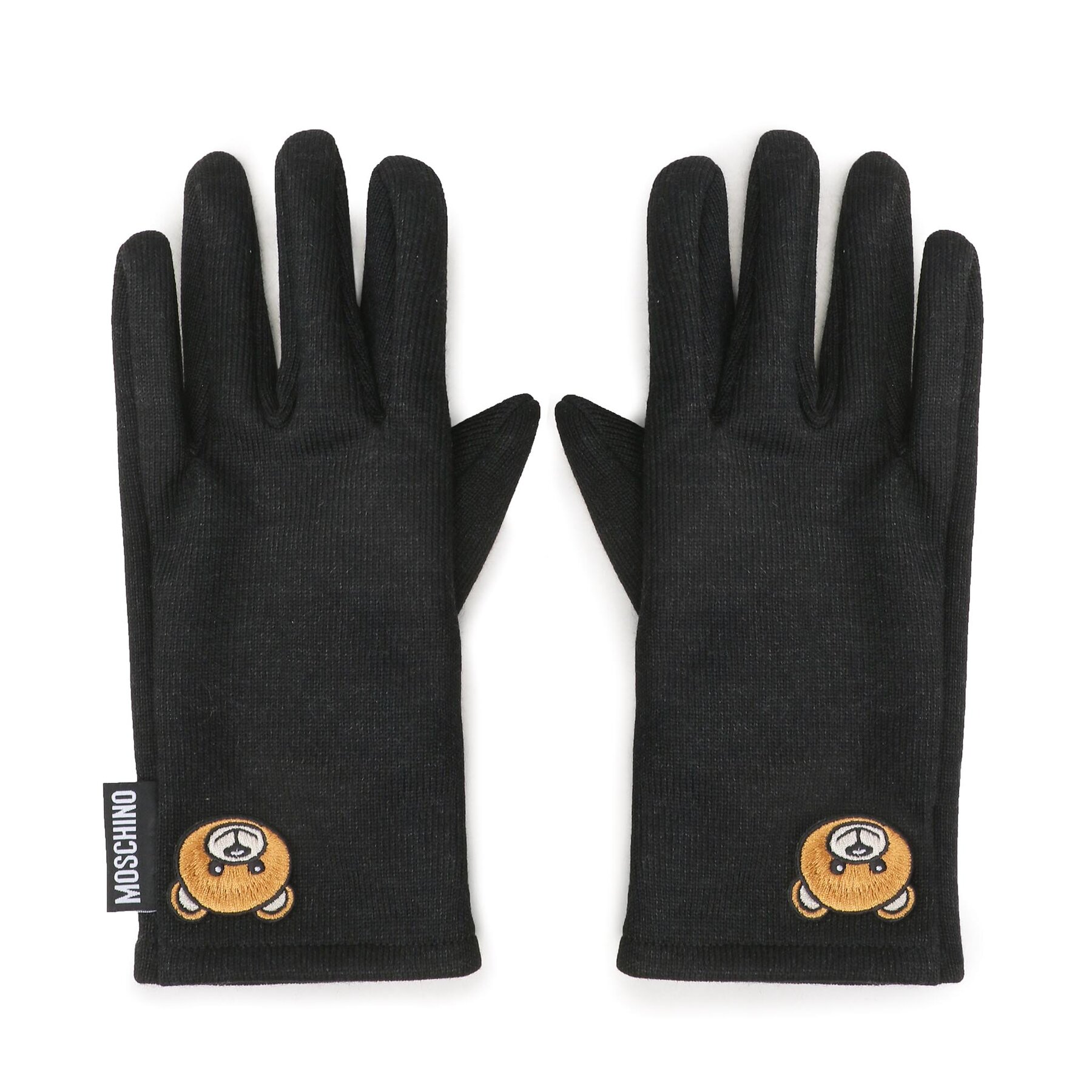 Dámske rukavice MOSCHINO 65345 M2812 Čierna