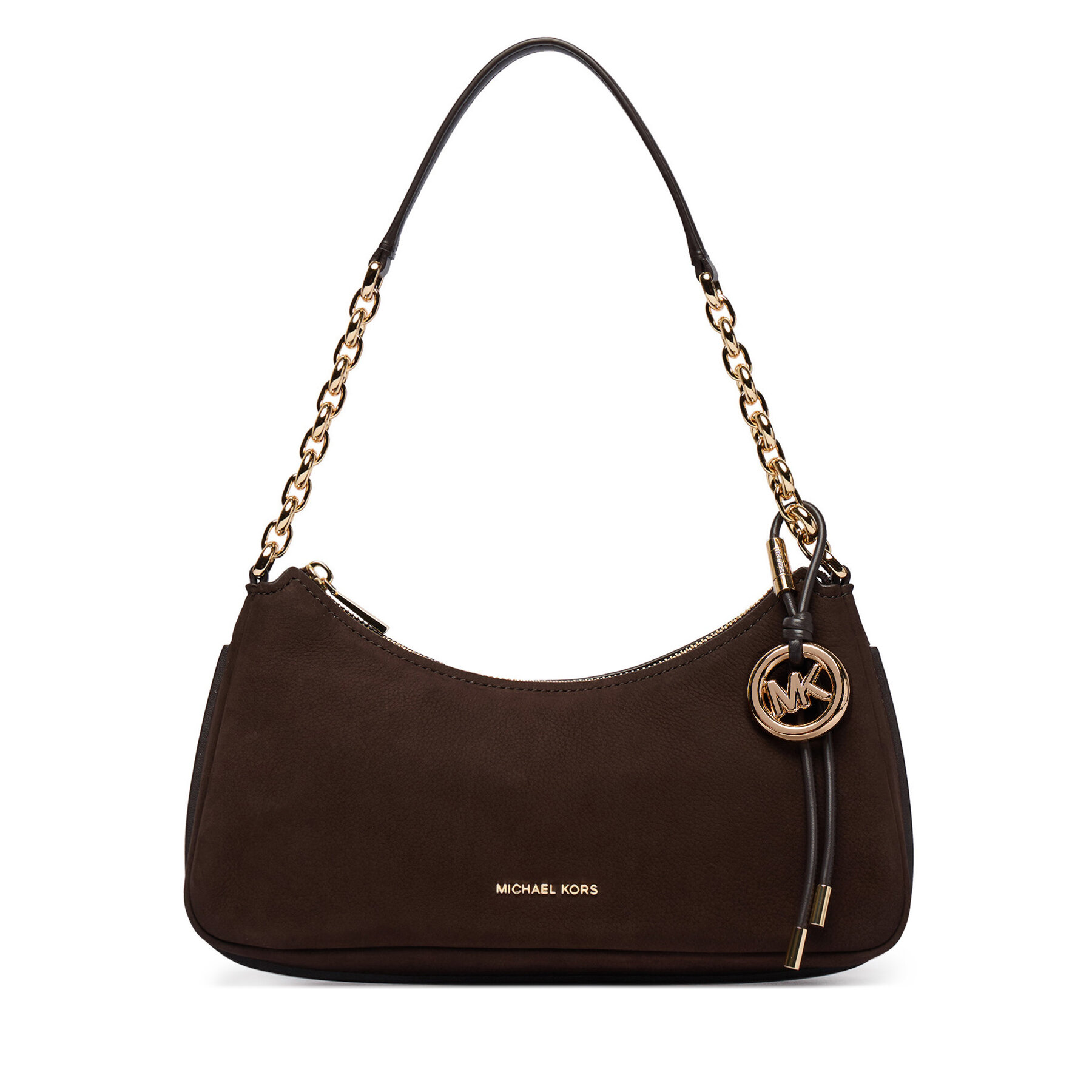 Ročna torba MICHAEL Michael Kors Nolita 32R6GY5W6L Temno rjava