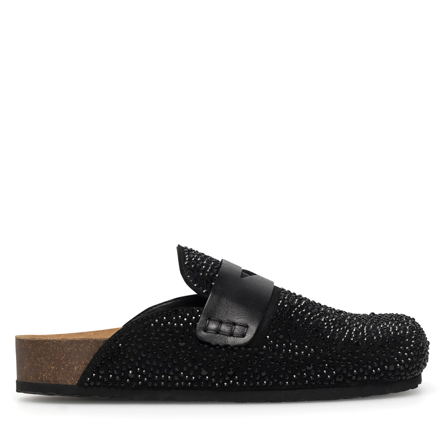 Mules / sandales de bain Eva Minge PERPETUE-24SS03 Noir