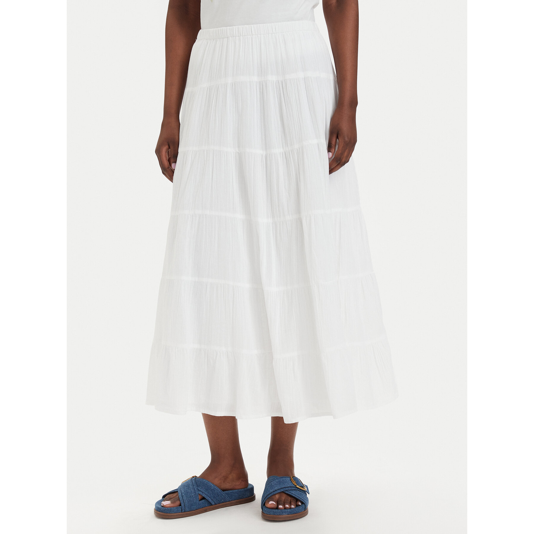 Only Maxirock Kelly  15374229 Weiß Regular Fit