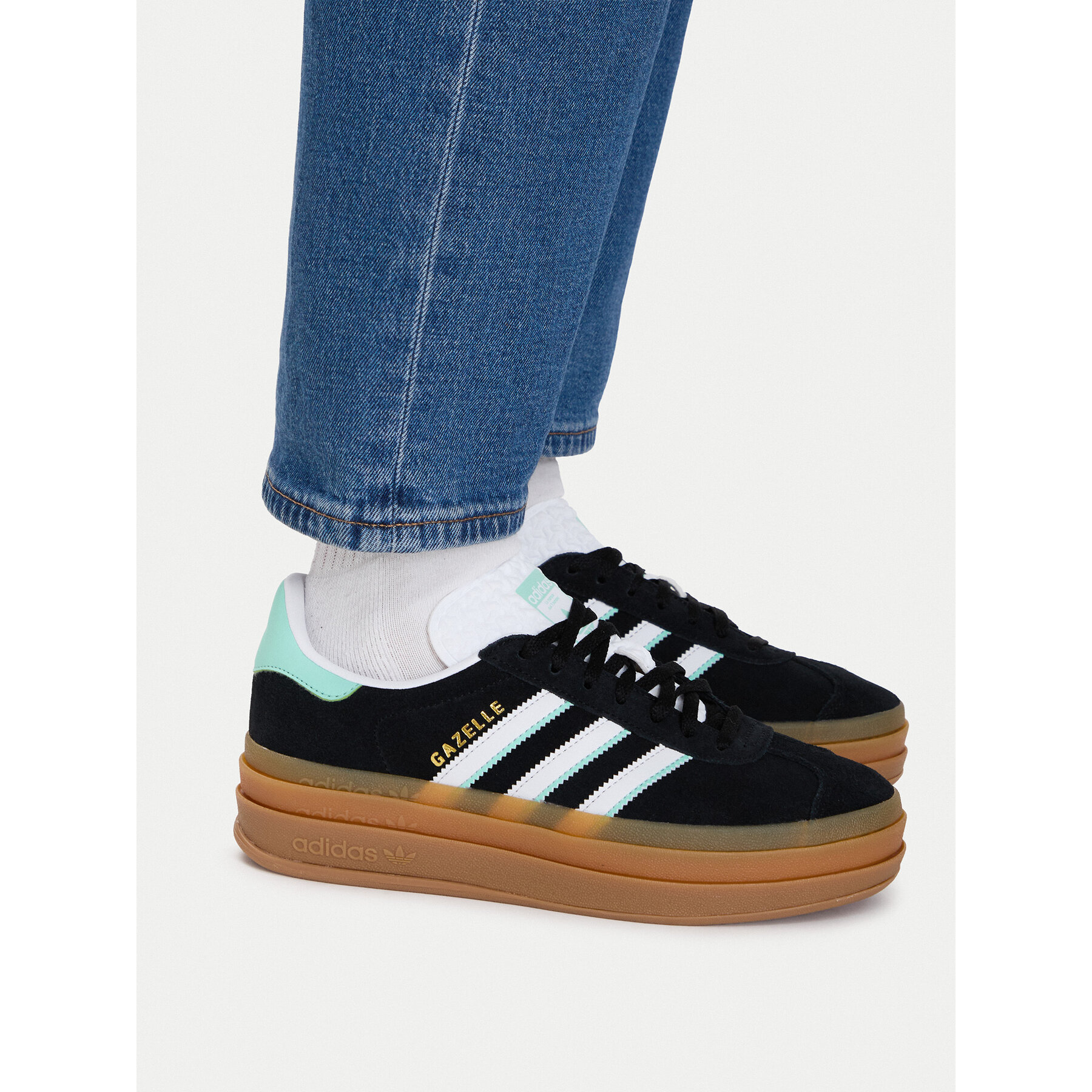 Sneakers adidas Gazelle Bold IH6456 Negru