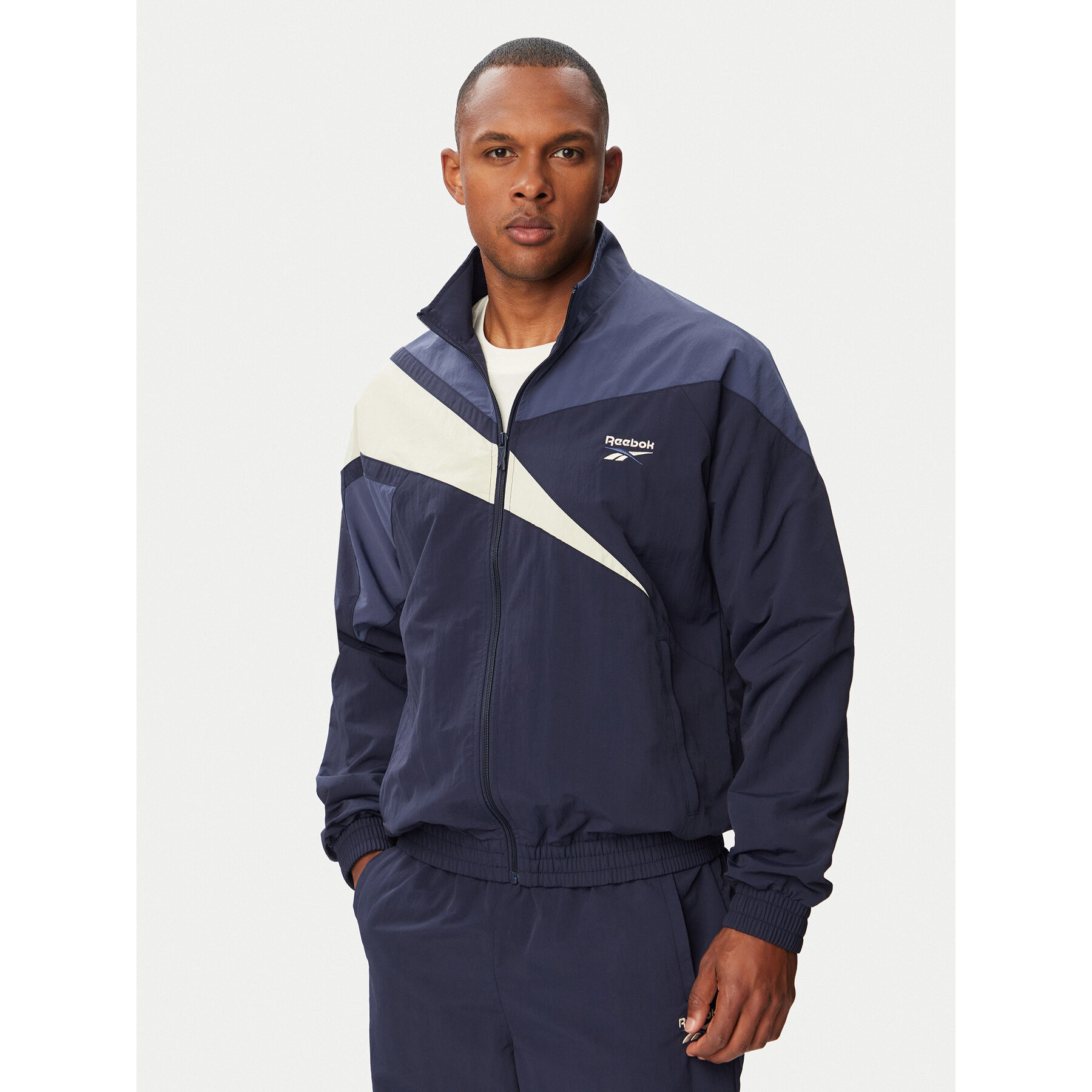 Reebok Sweatshirt Borys RK25720CCM Dunkelblau Relaxed Fit