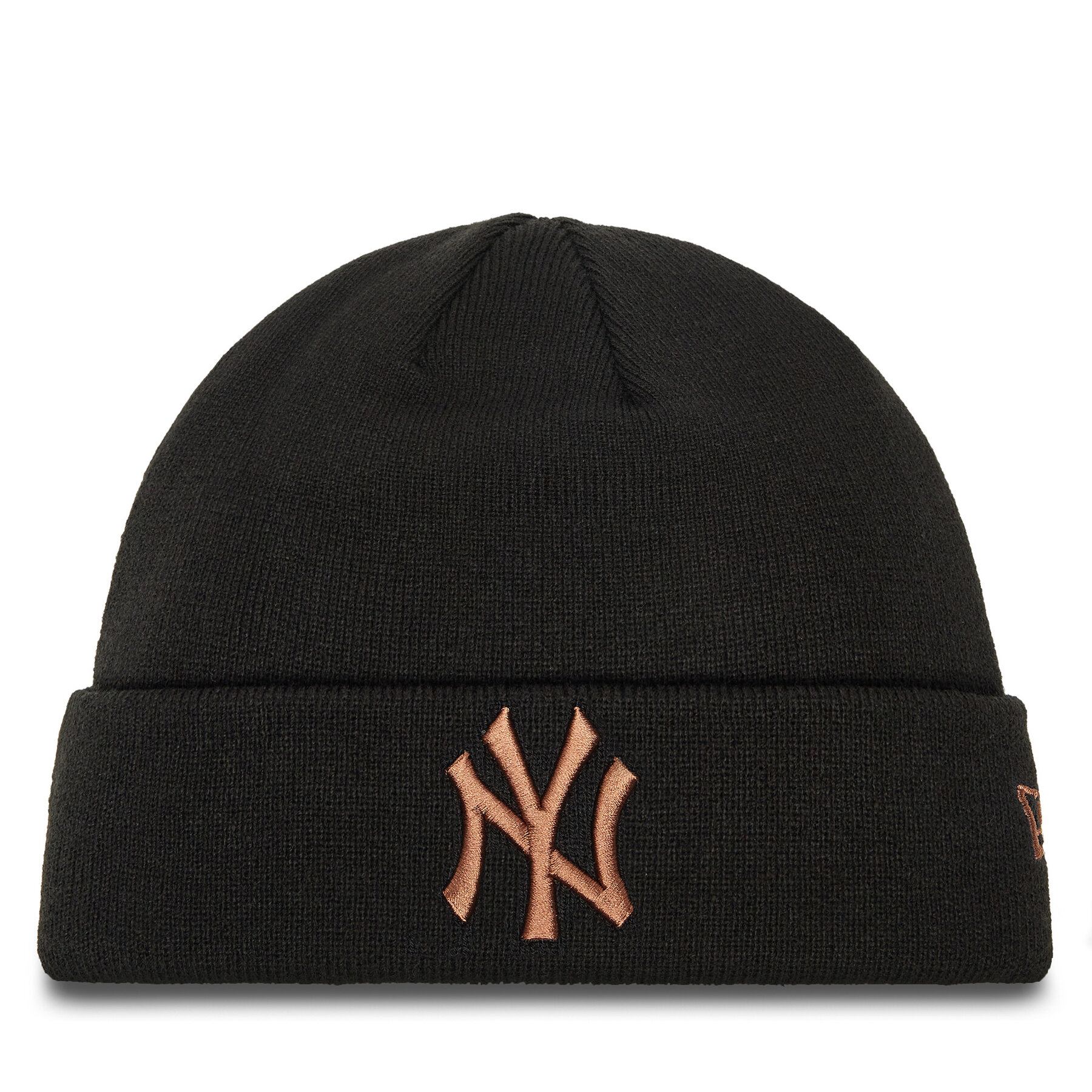 New Era Σκούφος New Era New York Yankees League Essential Cuff Knit Beanie 60580722 Μαύρο