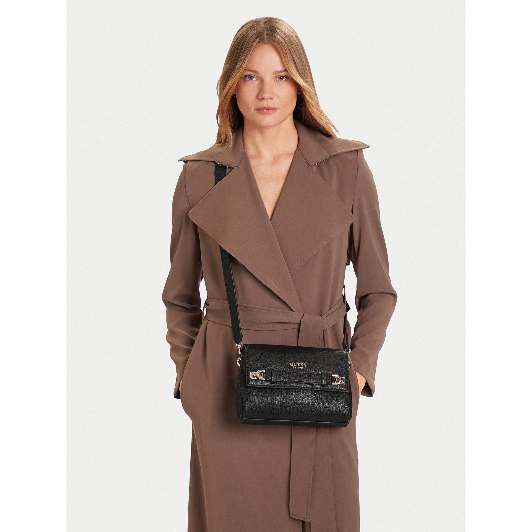 Borsetta Guess Gregoria HWBG85 46200 Nero