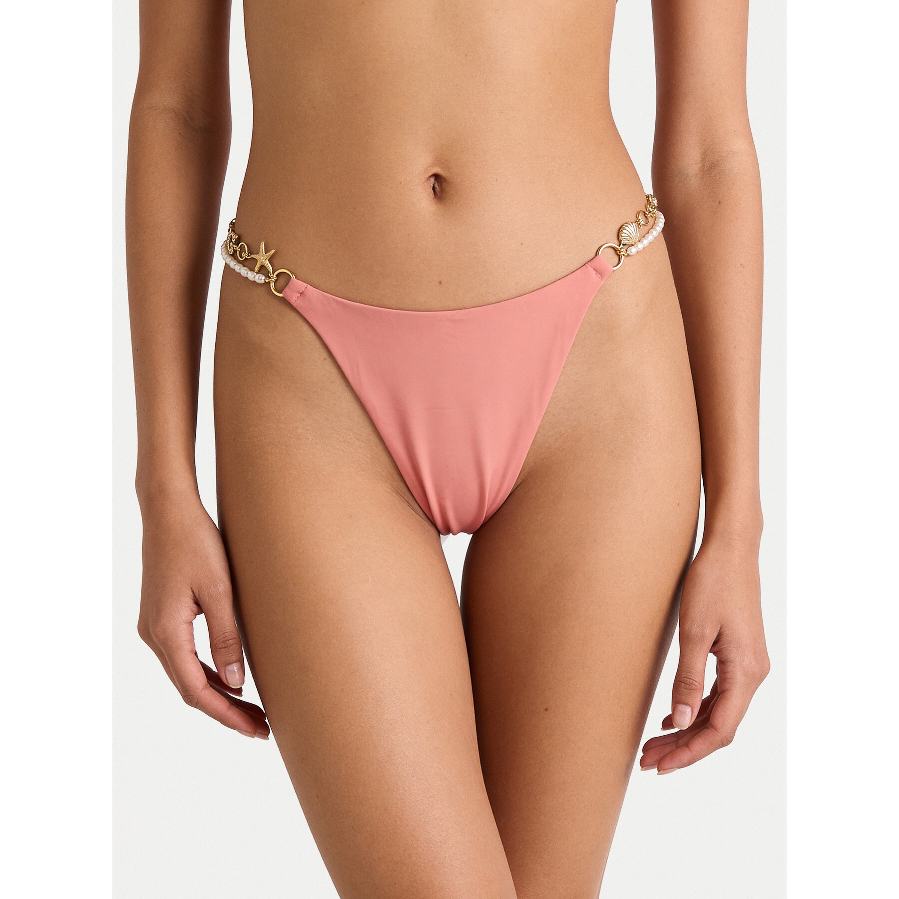 Guess Bikini-Unterteil E6GO00 KF412 Korallenfarben