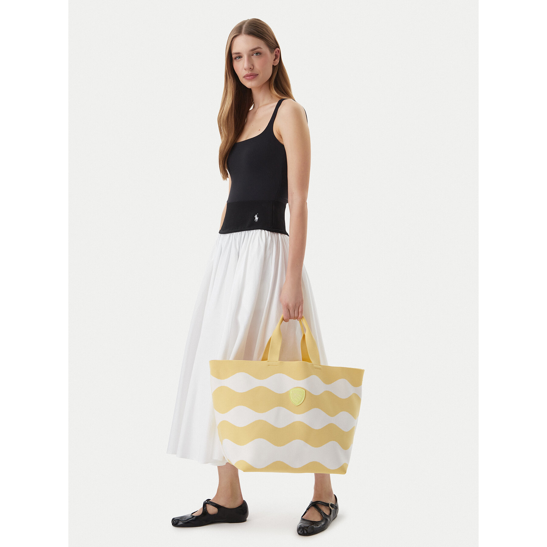 Τσάντα Blauer S6BASKET01/KNI Κίτρινο