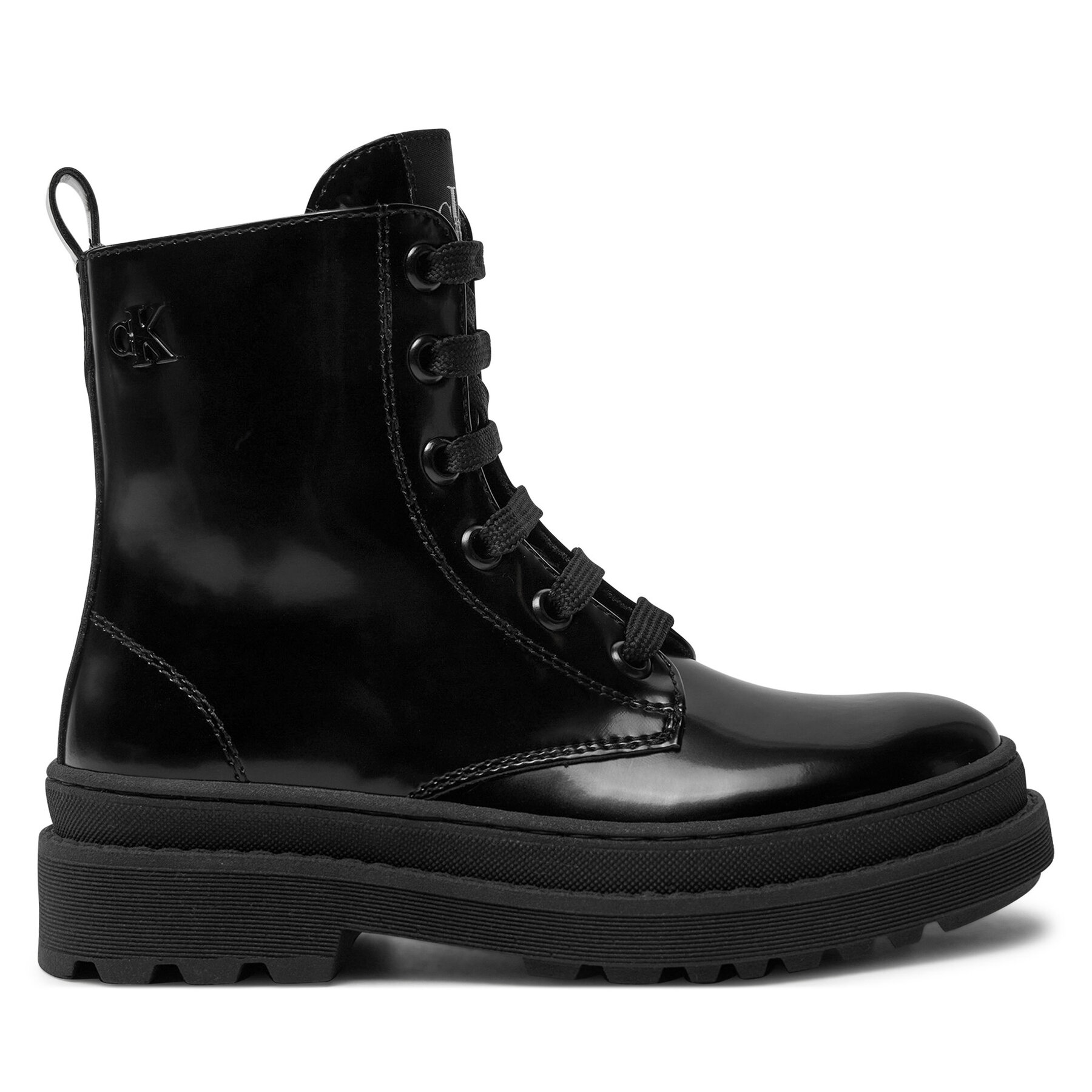 Calvin Klein Jeans Ορειβατικά παπούτσια Calvin Klein Jeans Lace-Up Bootie V4A5-81031-1453 M Μαύρο