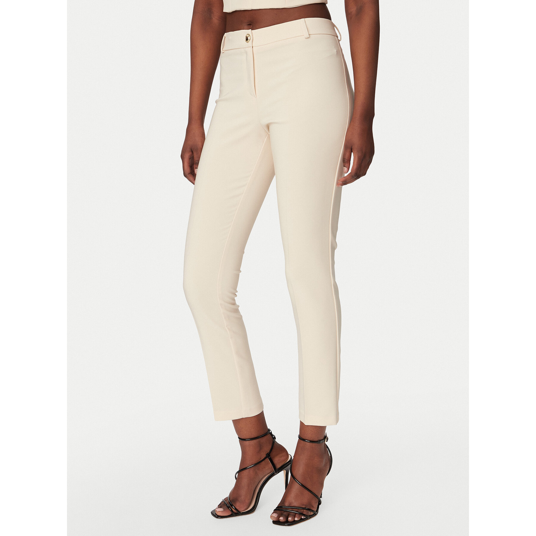Rinascimento Stoffhose CFC0128650003 Beige Regular Fit