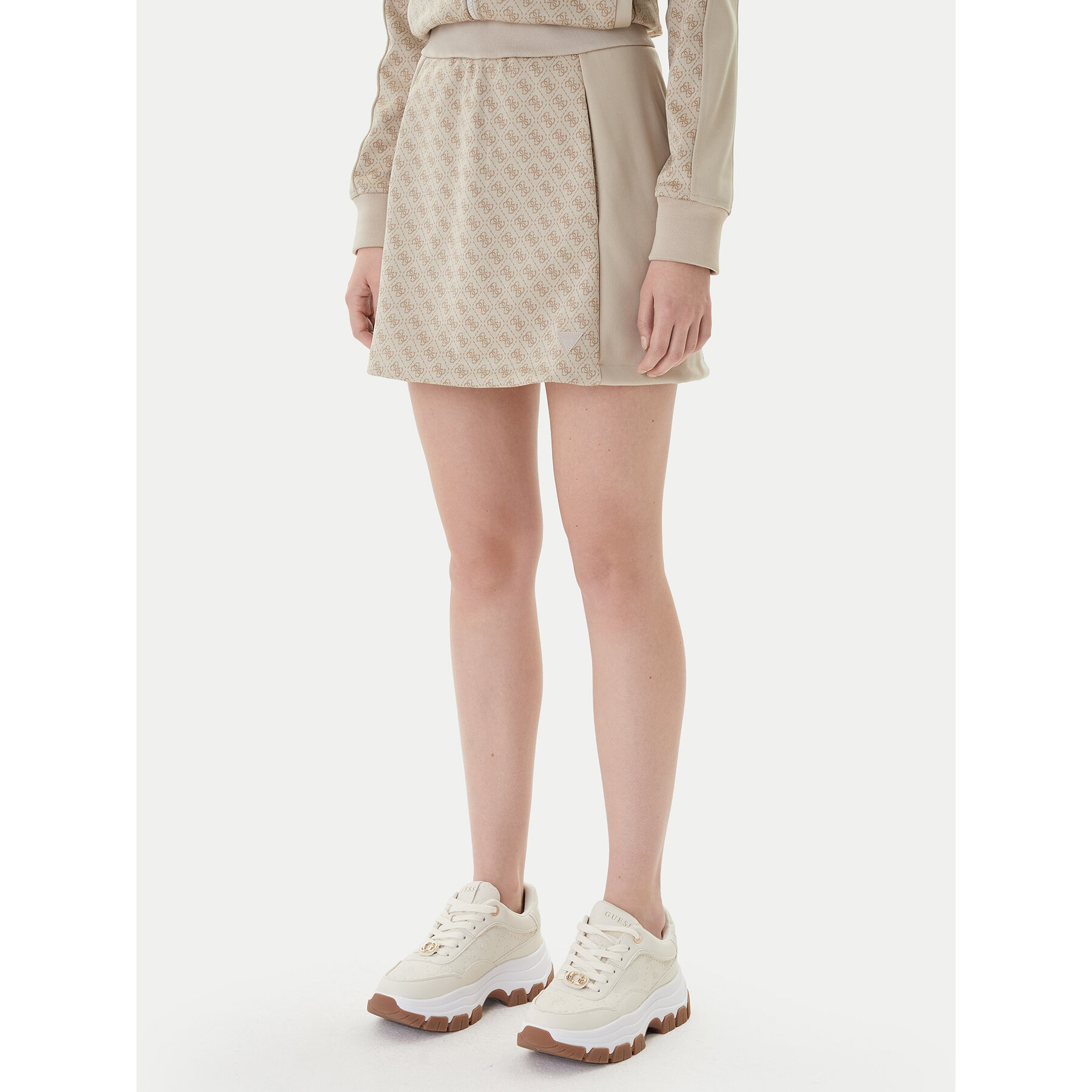 Guess Joggingrock V6RD04 K2042 Beige Classic Fit