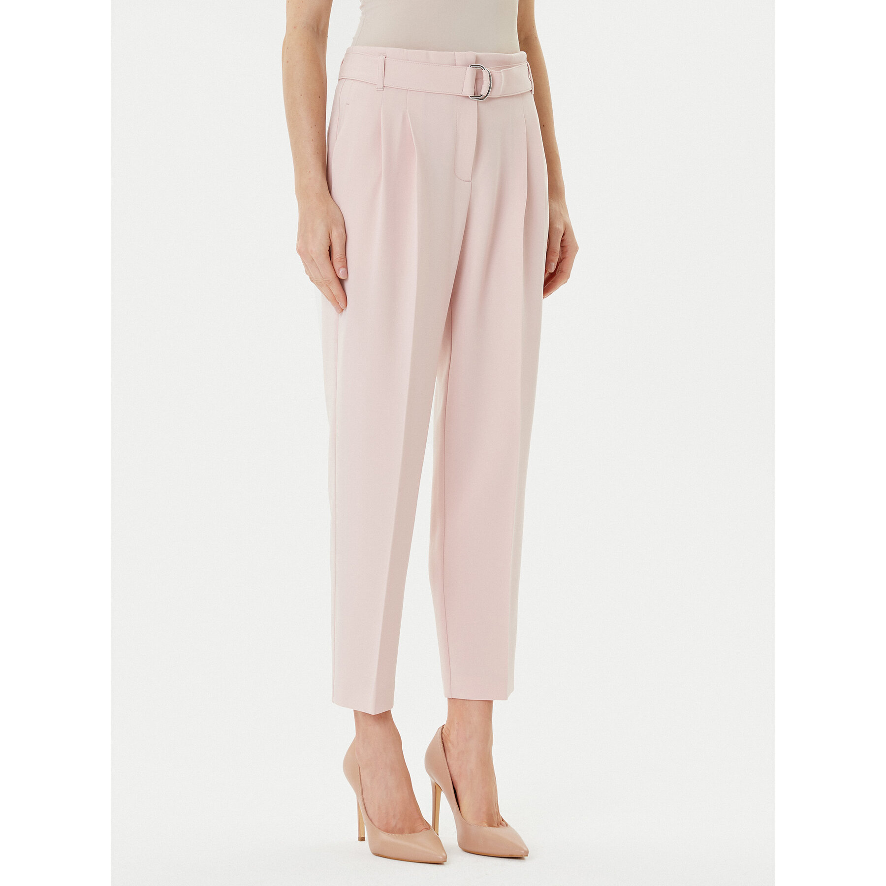 BOSS Stoffhose Tapiah 50490037 Rosa Regular Fit