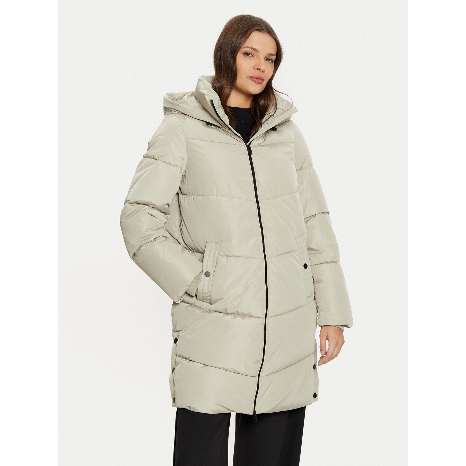 Vero Moda Winterjacke Halsey 10290436 Beige Regular Fit