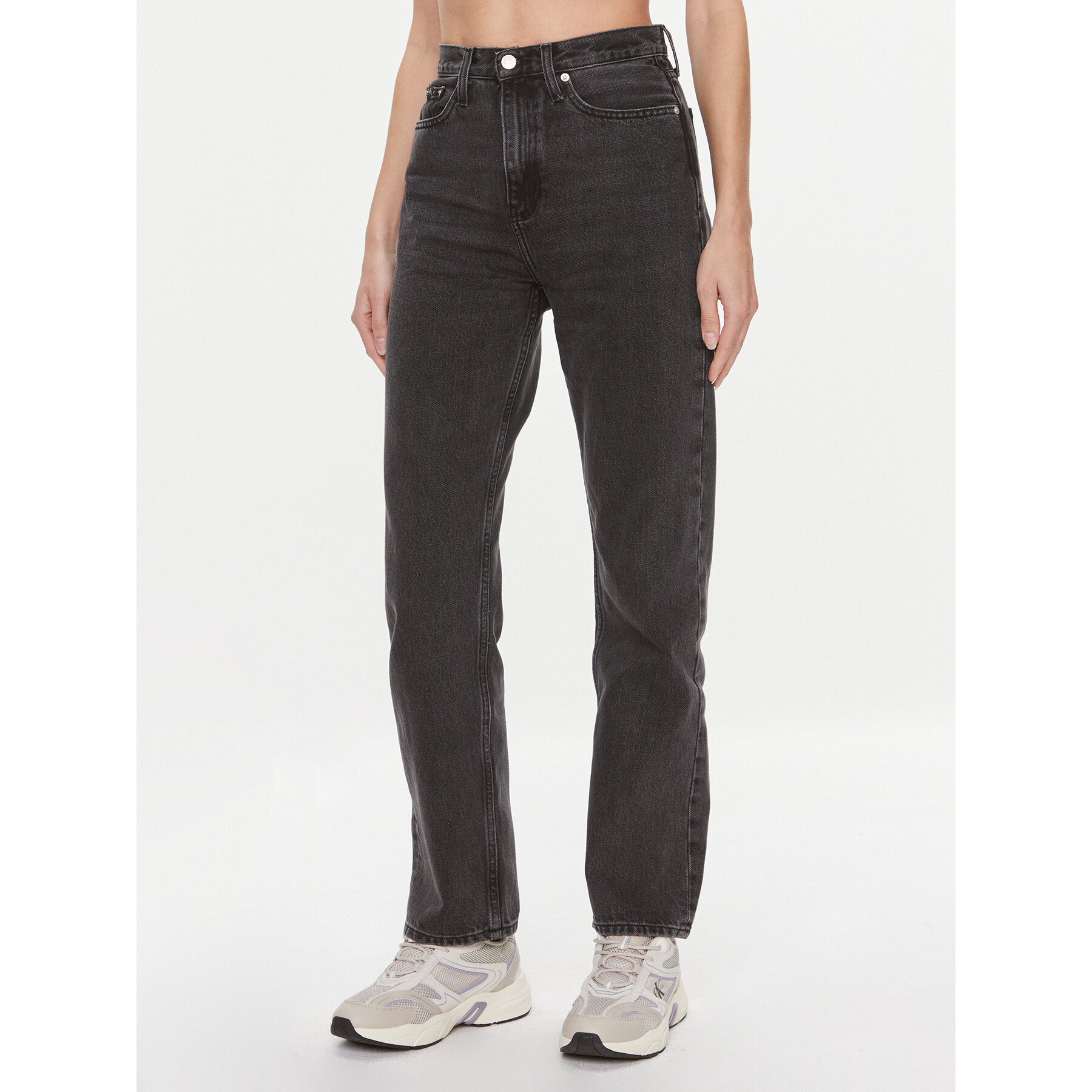 Calvin Klein Jeans Jeans J20J222137 Schwarz Straight Fit