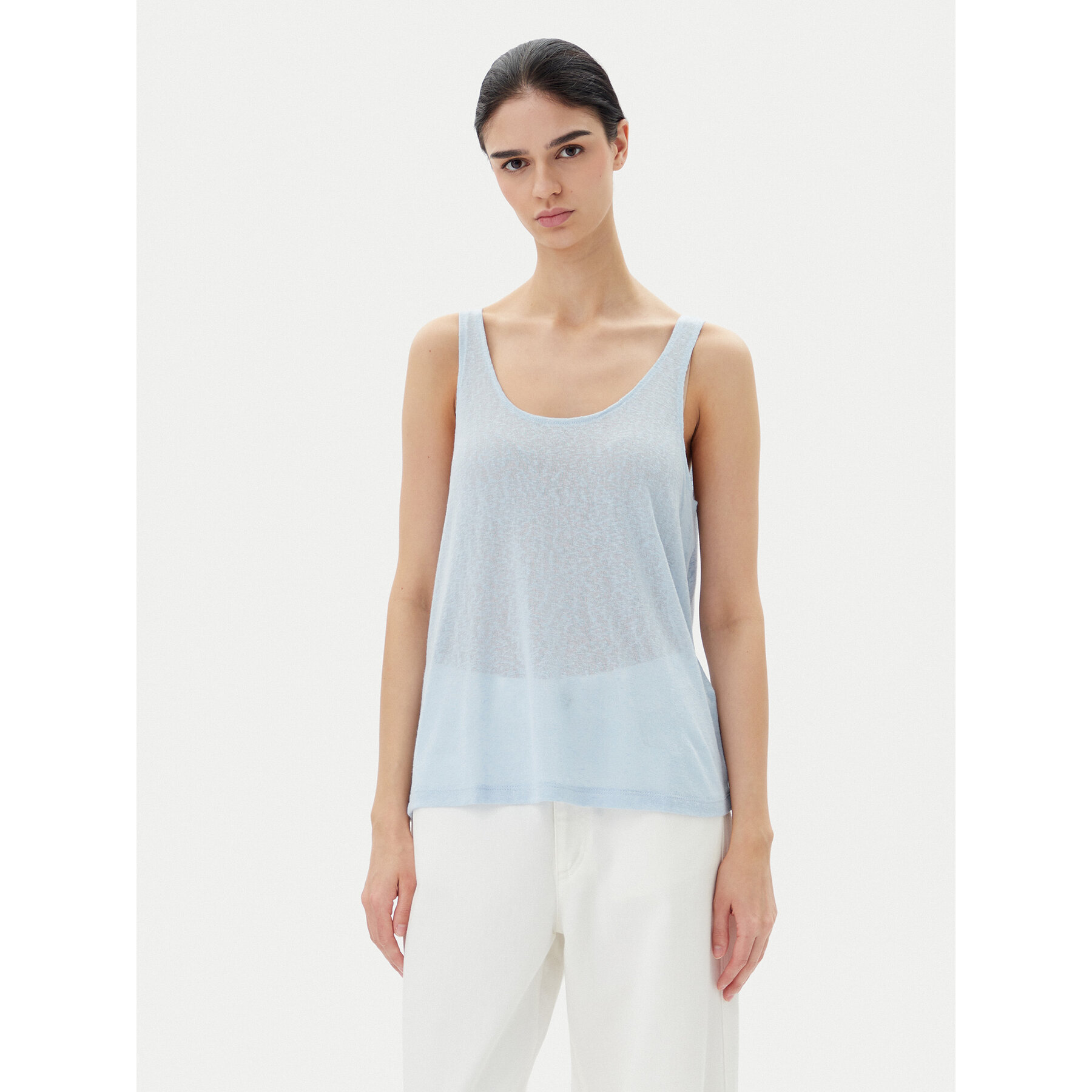 ONLY ONLY Τοπ Frida 15194667 Γαλάζιο Regular Fit