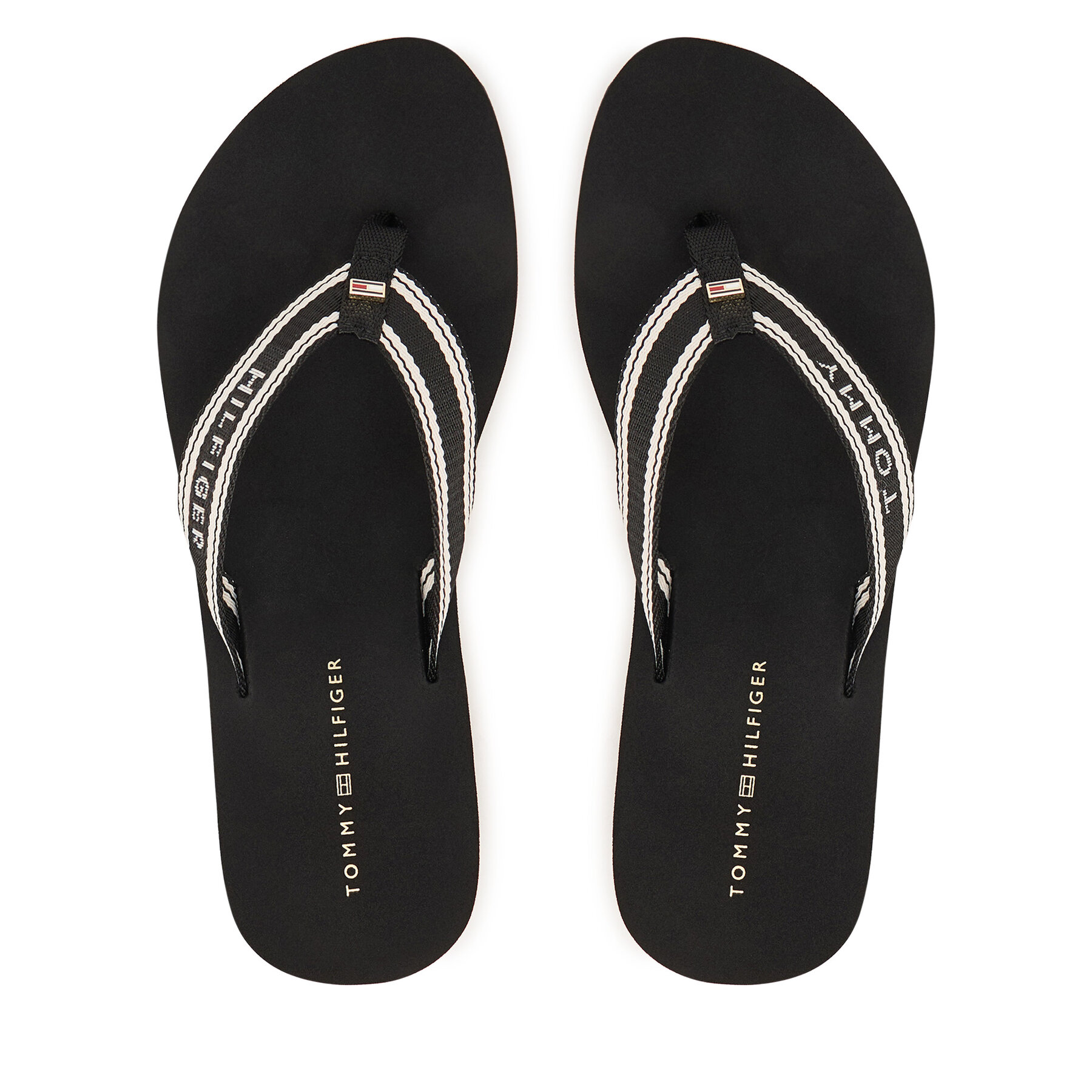 Infradito Tommy Hilfiger Flag FW0FW09195 Nero