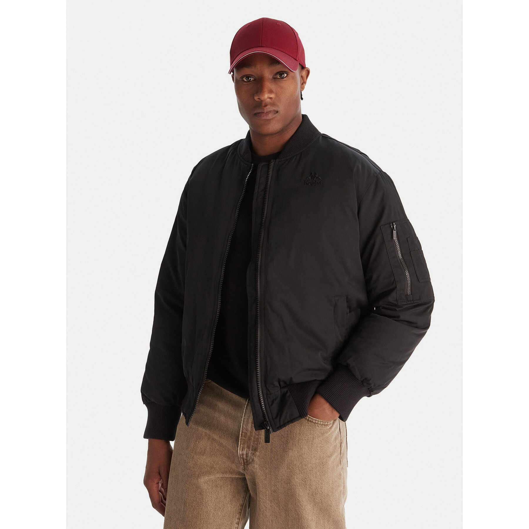 Kappa Bomber Opilio 311M7EW Crna Regular Fit