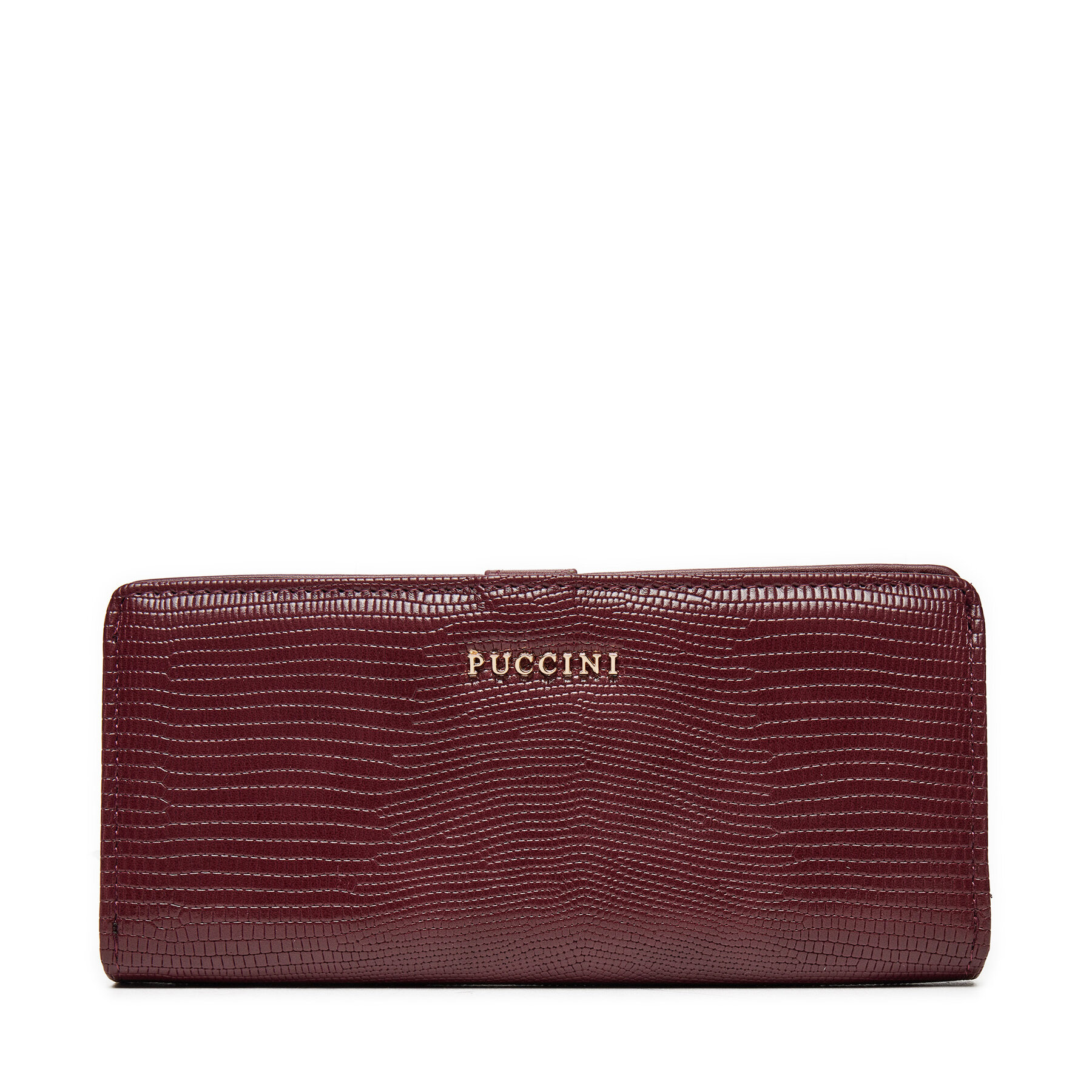 Cartera grande para mujer Puccini BLP837B Guinda/burdeos