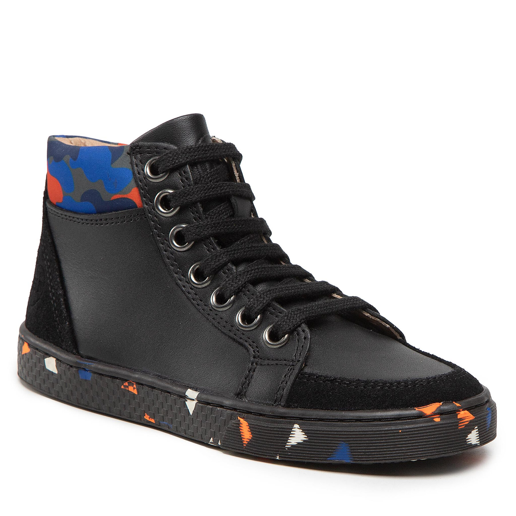 Superge Ten IS Ten Base Lace NTCDAQ0403 S Black/Orange