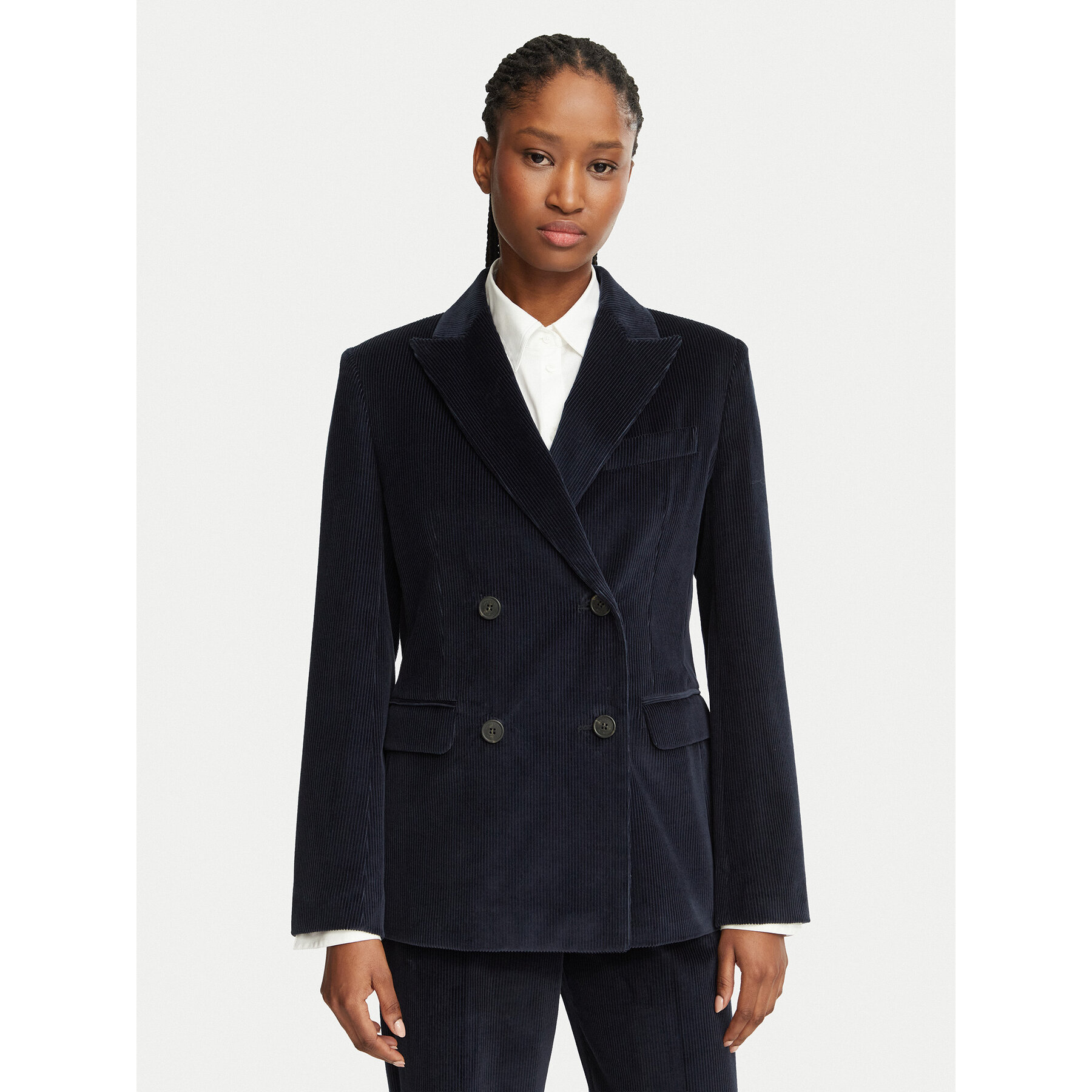 Weekend Max Mara Sakko Katanga 2625046012 Dunkelblau Regular Fit