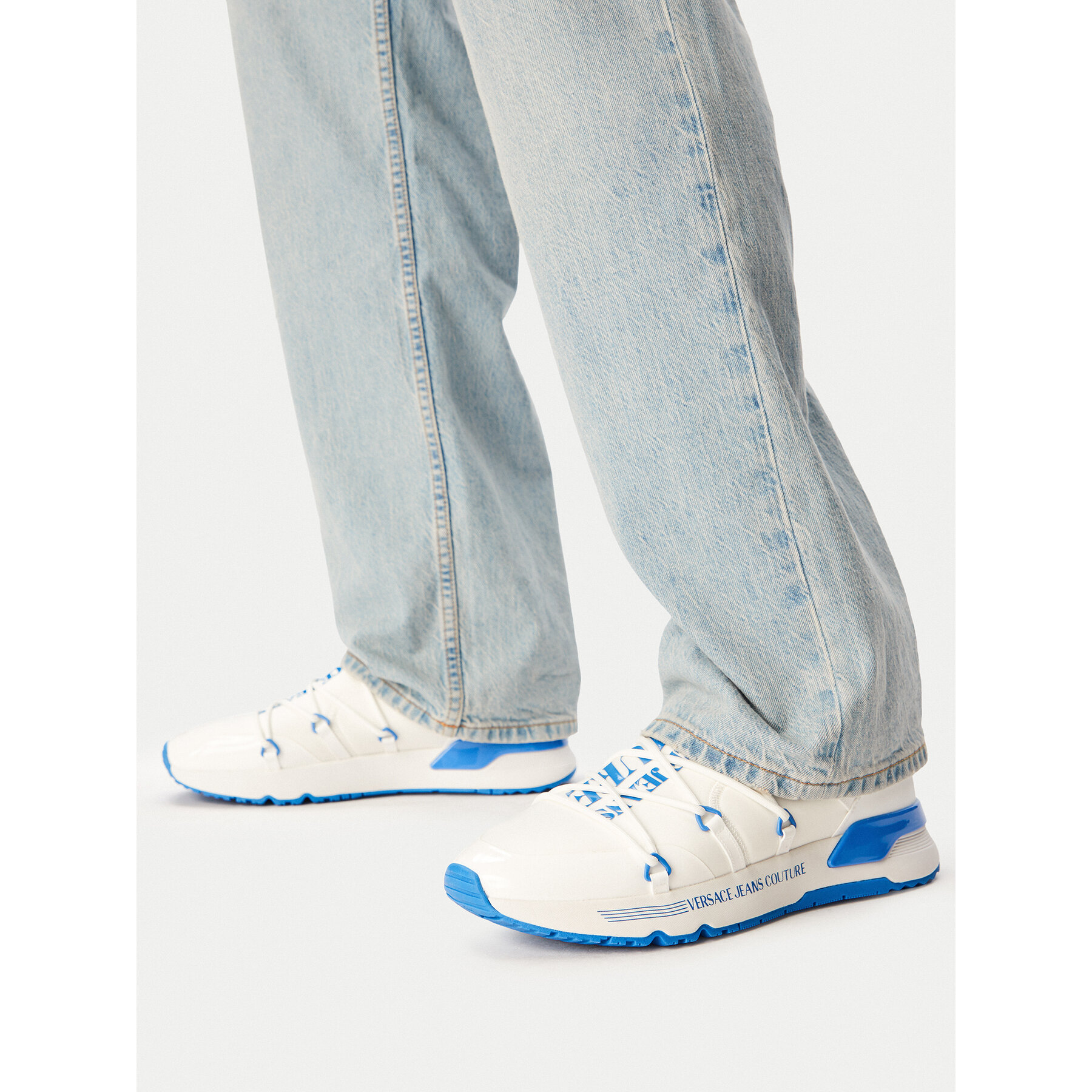 Сникърси Versace Jeans Couture 80YA3SA6 Бял