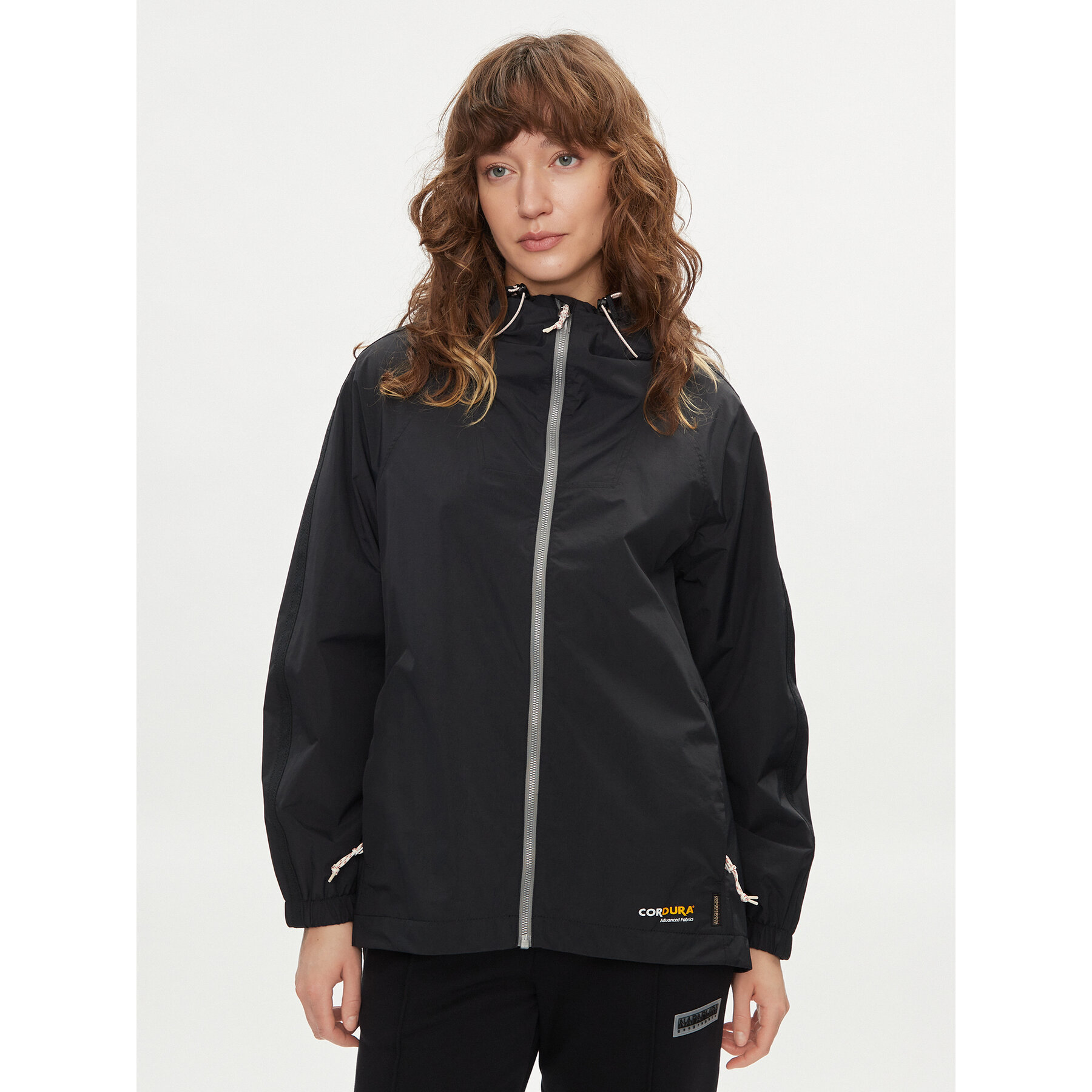 Napapijri Übergangsjacke Makay NP0A4HO5 Schwarz Regular Fit