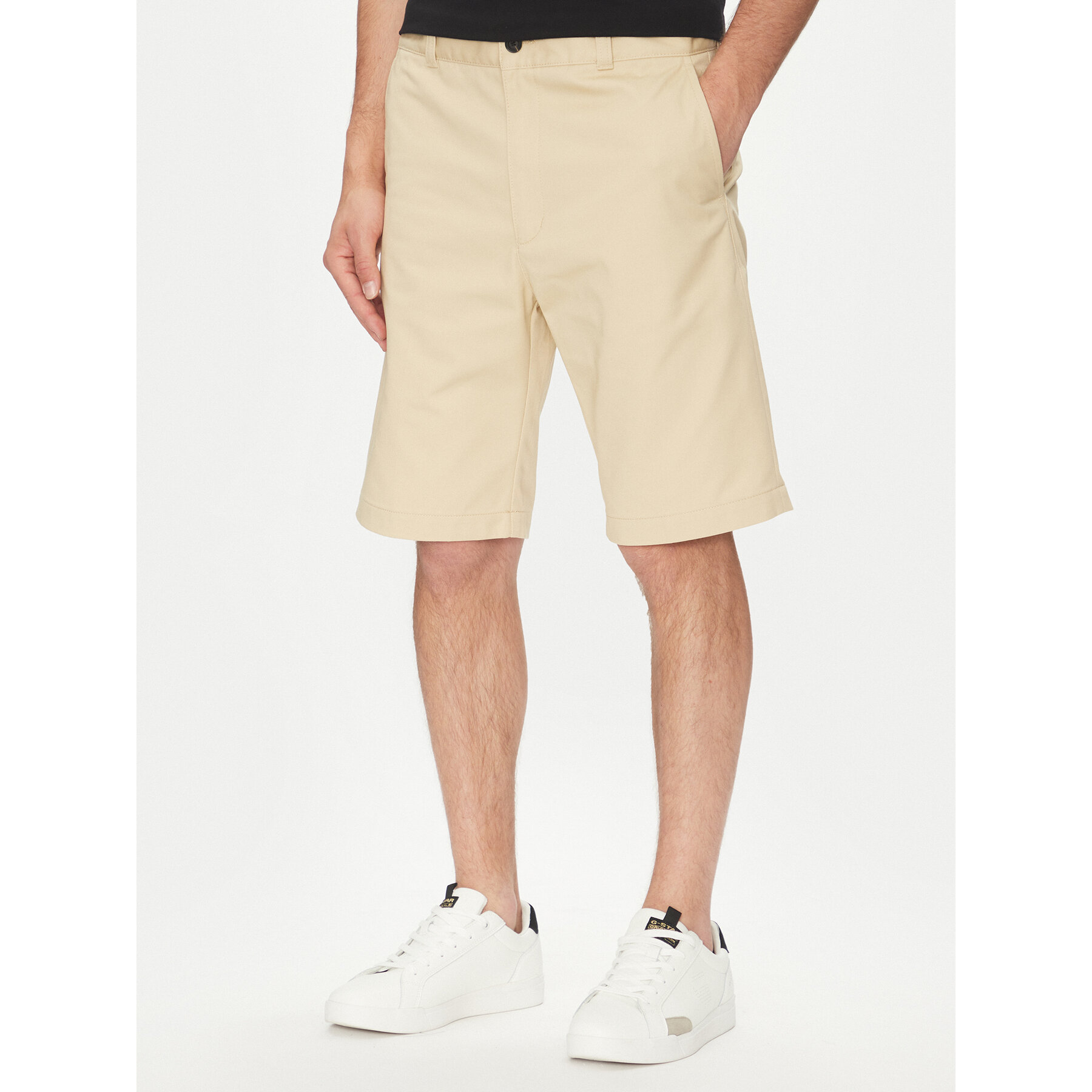 HUGO Stoffshorts Darik241 50505857 Beige Regular Fit