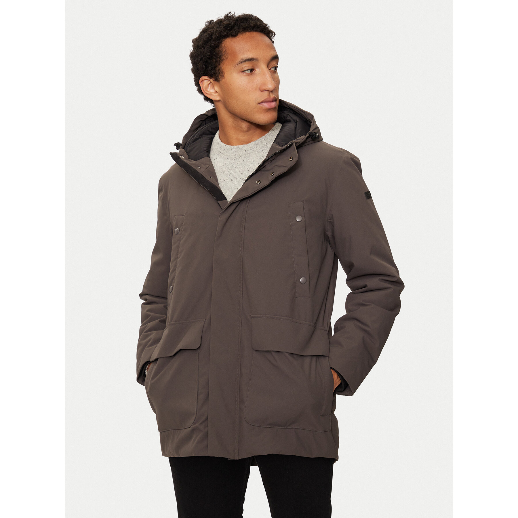 CMP Winterjacke 34K0157 Braun Regular Fit