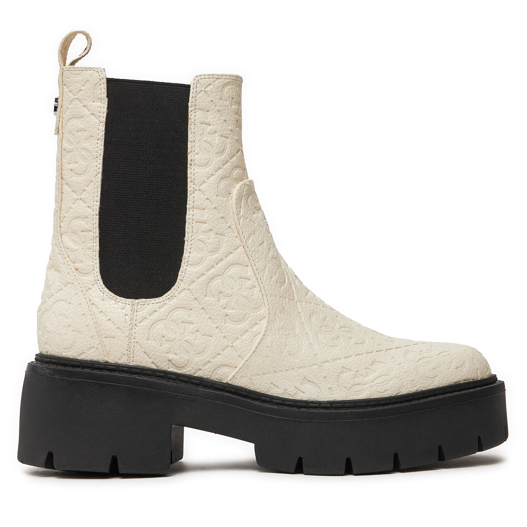 Боти тип челси Guess Shuze FLTSHU FAL10 Бял